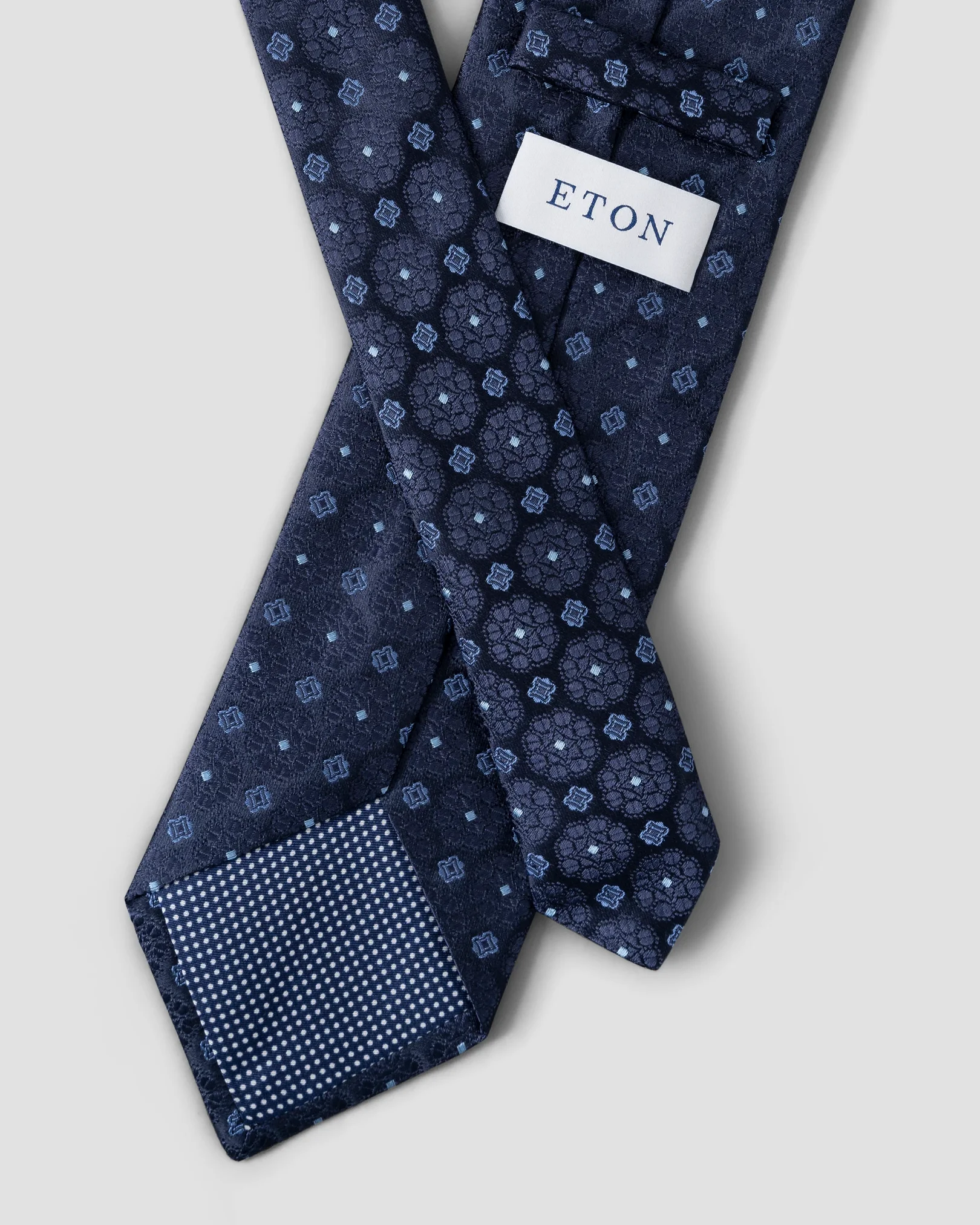Eton - navy blue autum tie