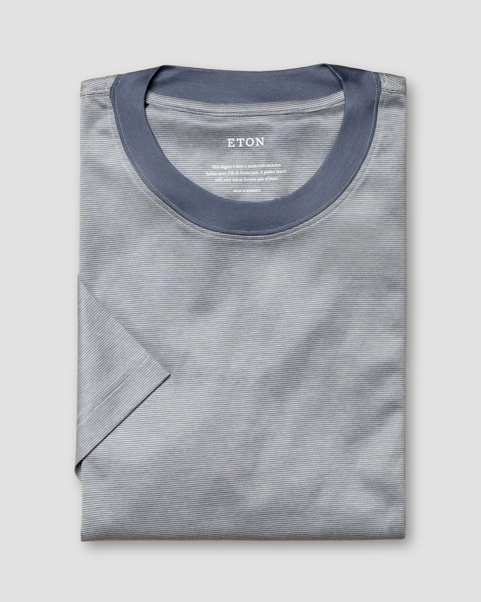 Eton - light blue interlock
