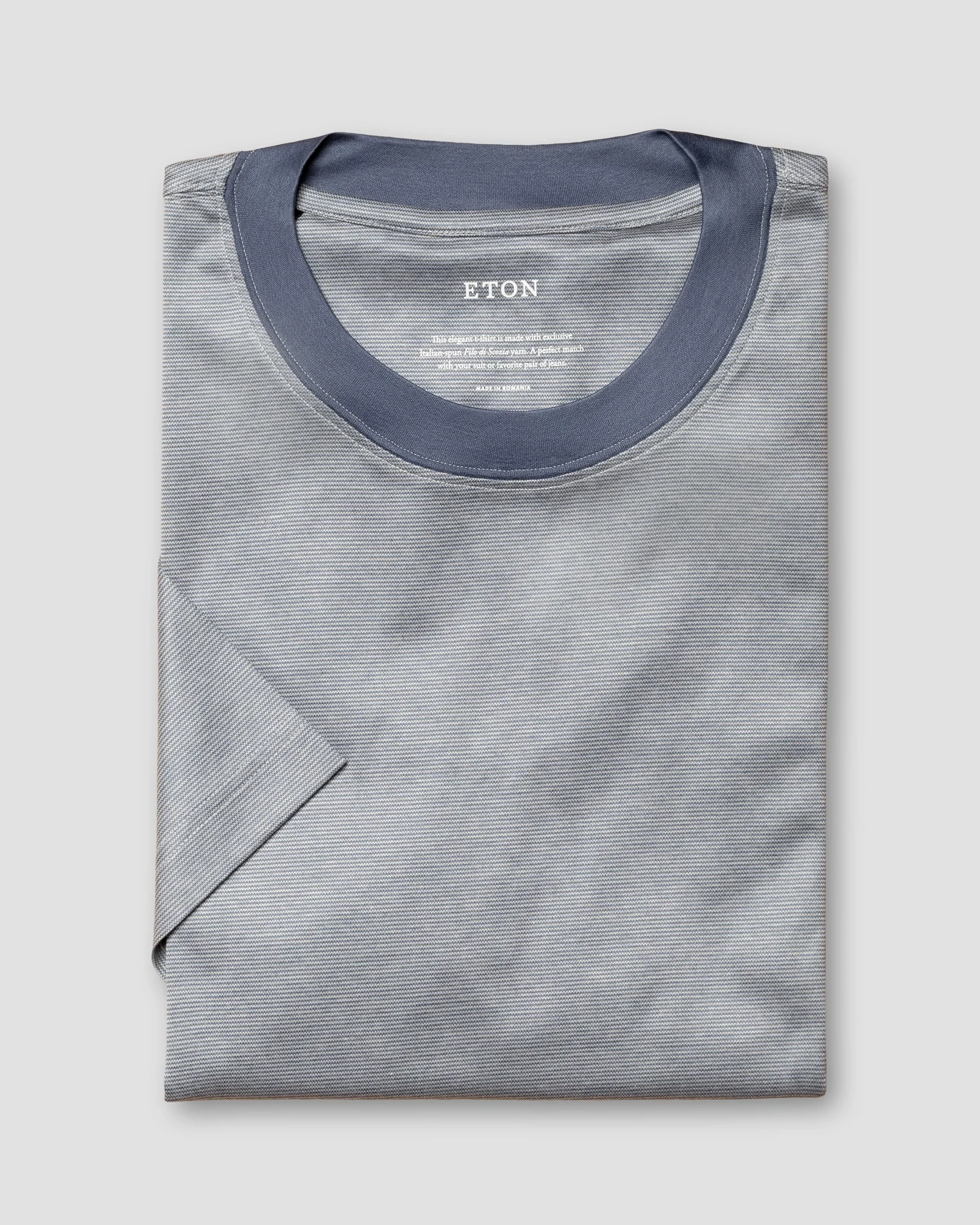 Eton - light blue interlock