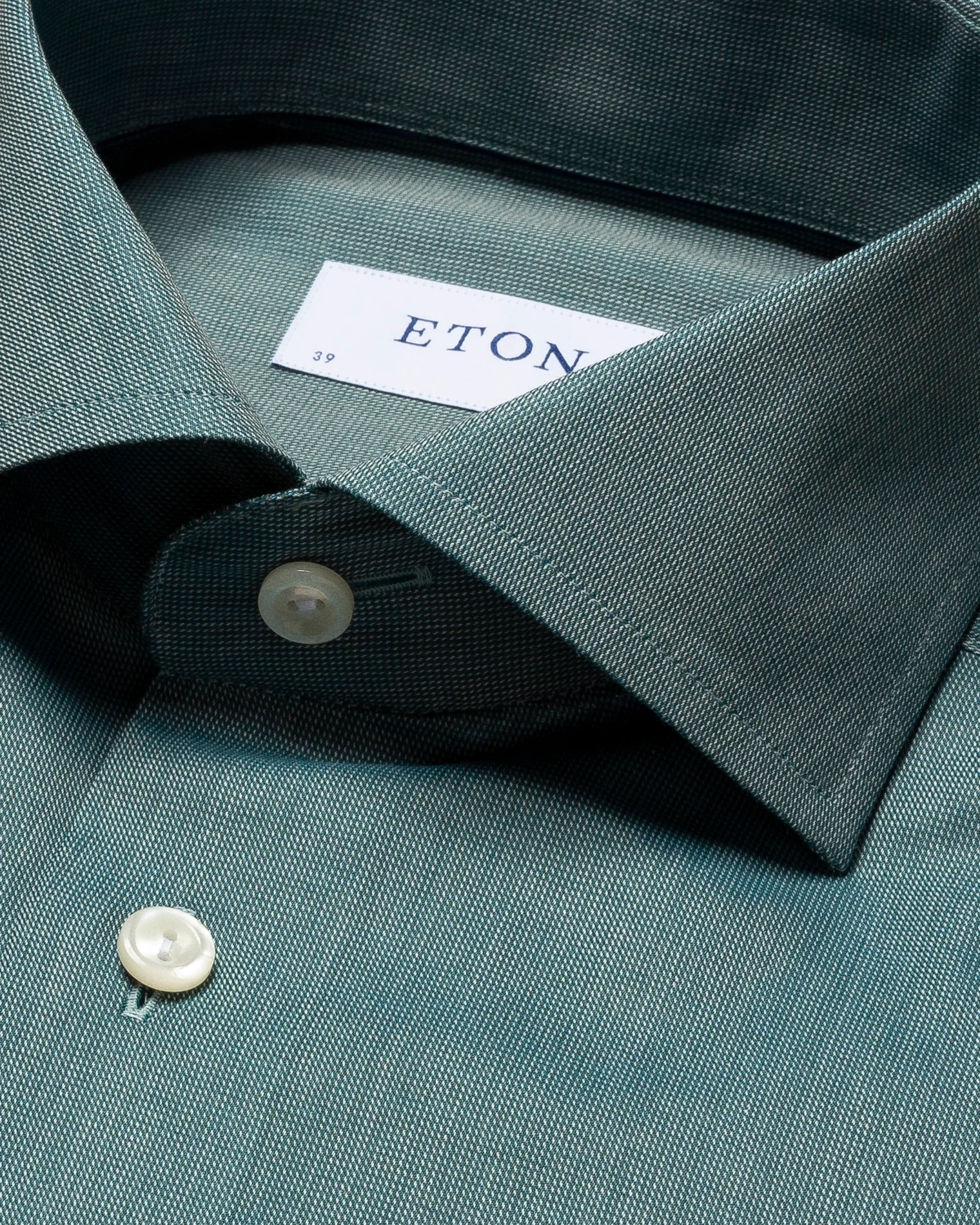 Eton - green flannel shirt