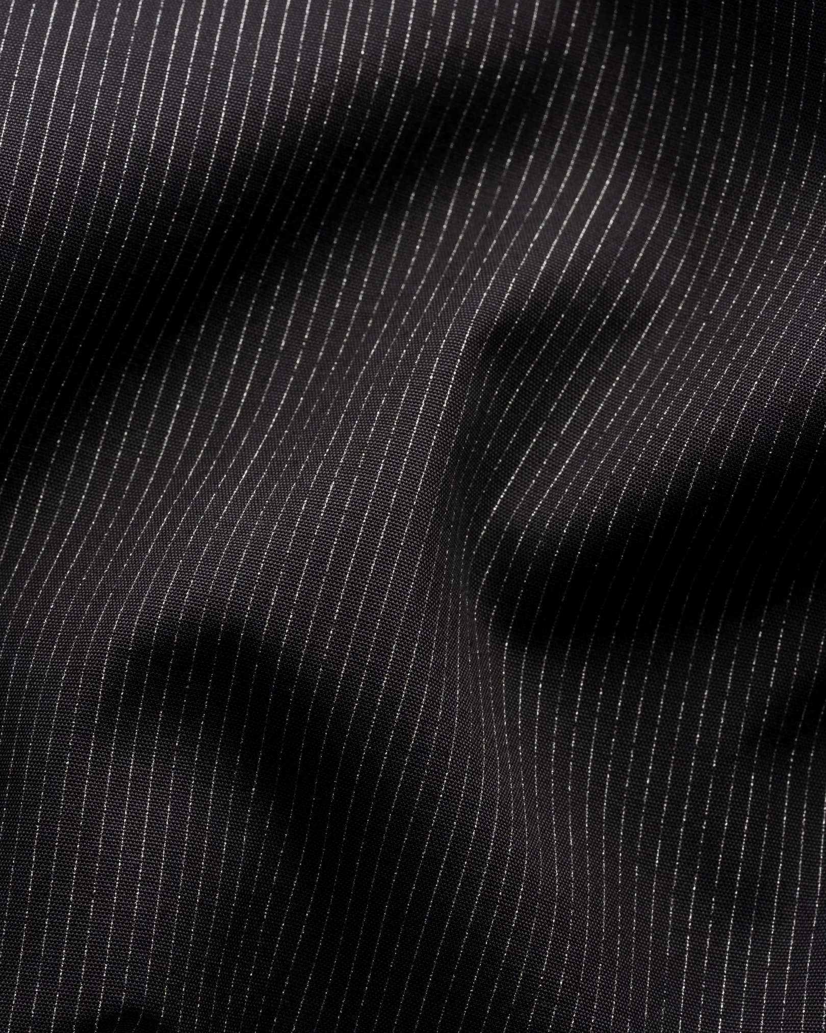 Eton - black evening poplin