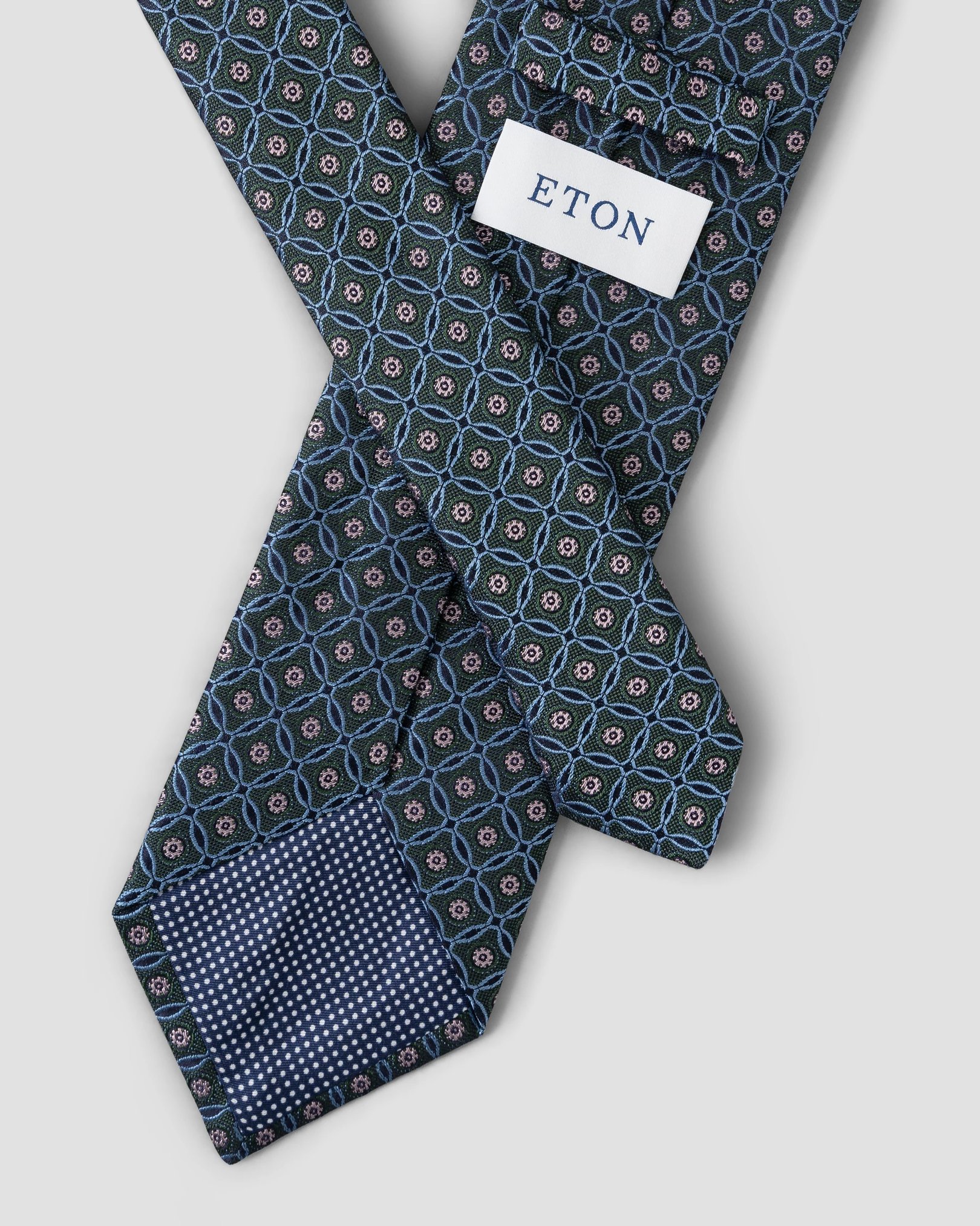Eton - dark green accessories ties