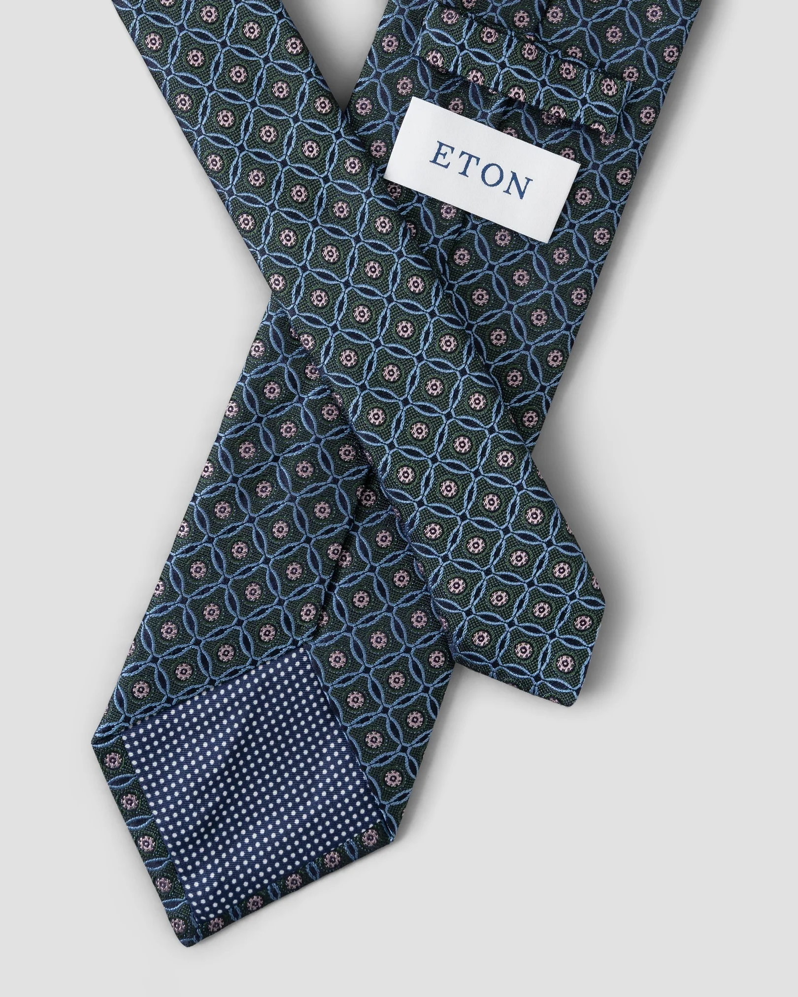 Eton - dark green accessories ties