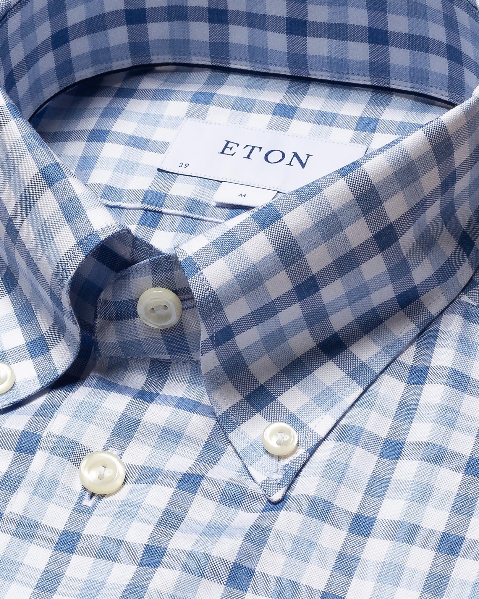 Eton - light blue fine oxford button down
