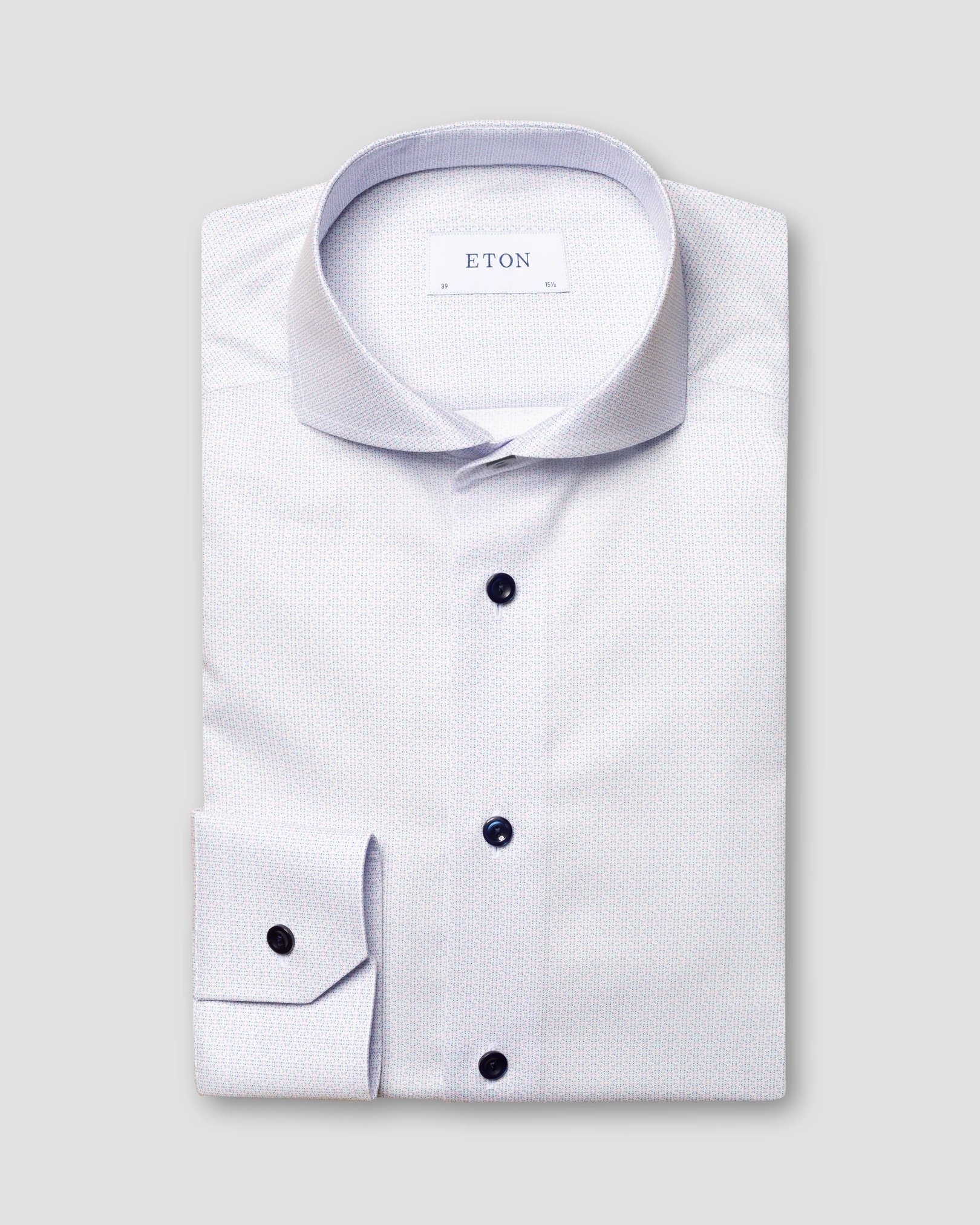Eton - light purple signature twill extreme cutaway