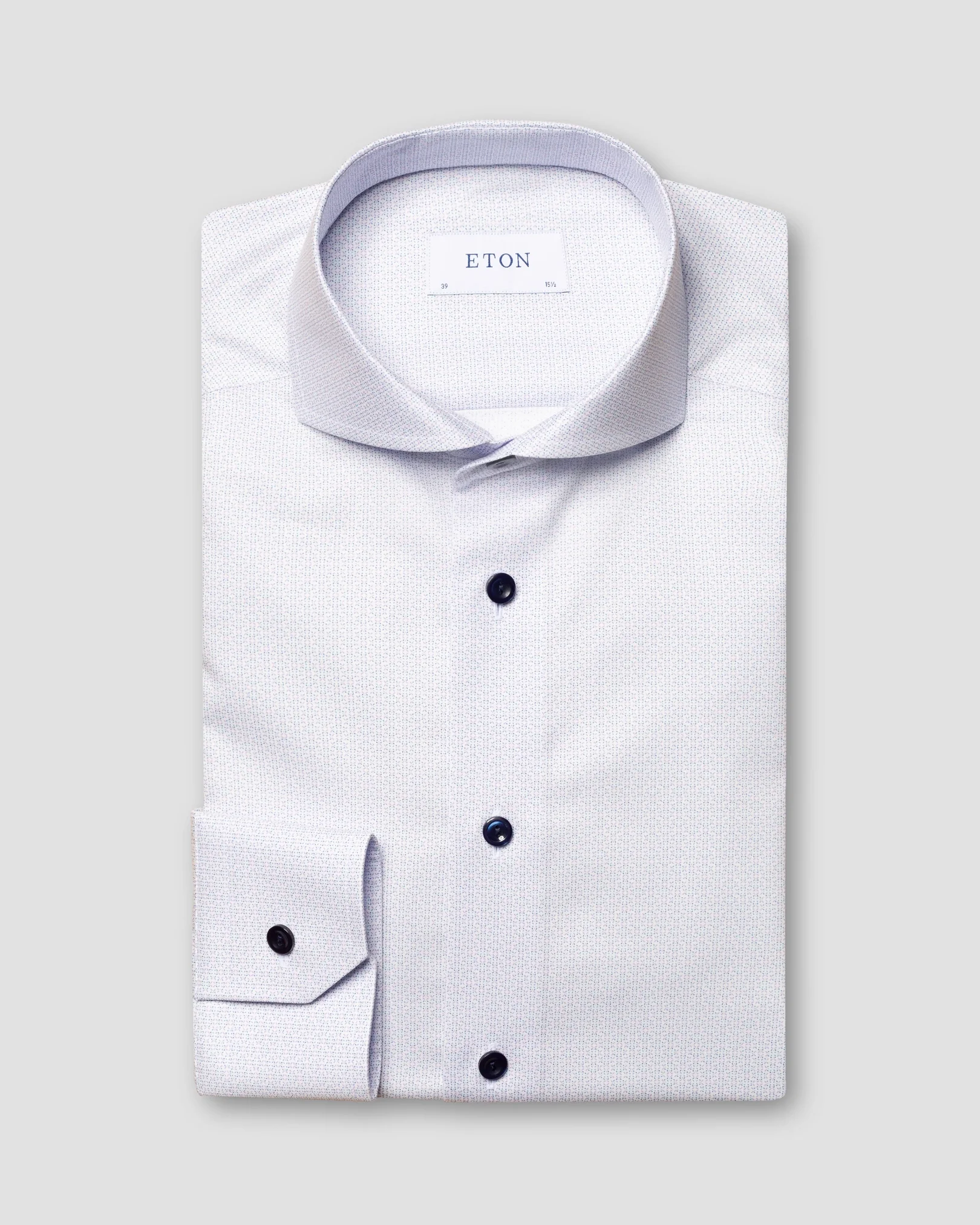 Eton - light purple signature twill extreme cutaway
