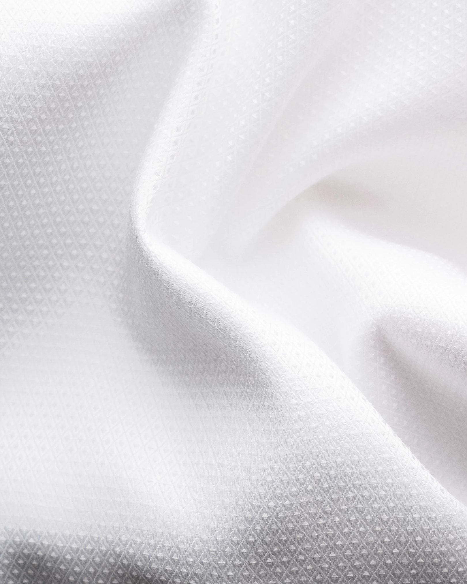 Eton - white dobby evening shirt