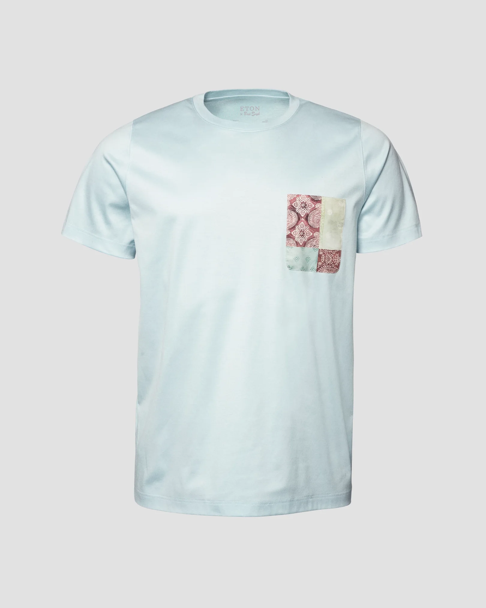 Eton - blue jersey t shirt short sleeve