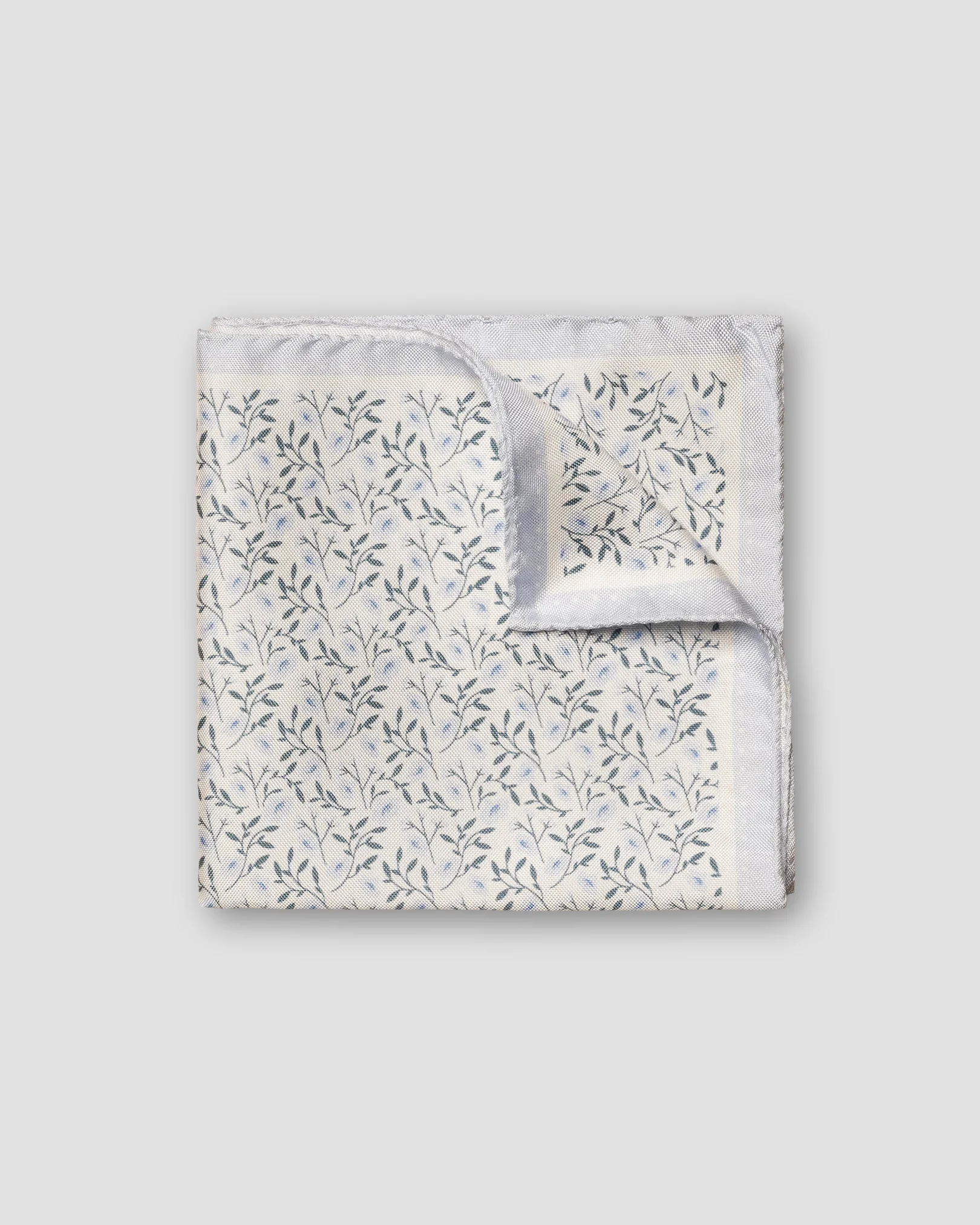 Eton - mid purple floral pocket square