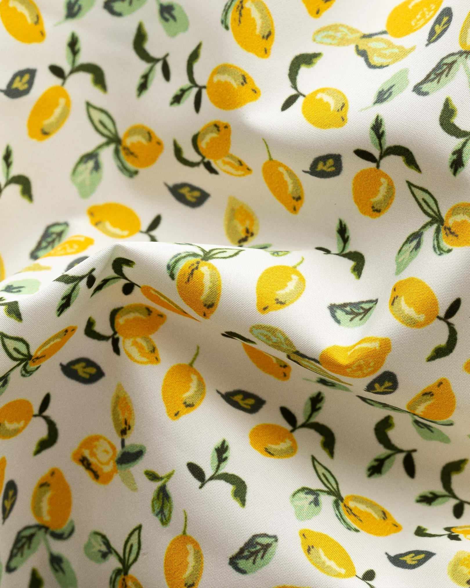 Eton - lemon print swim trunks