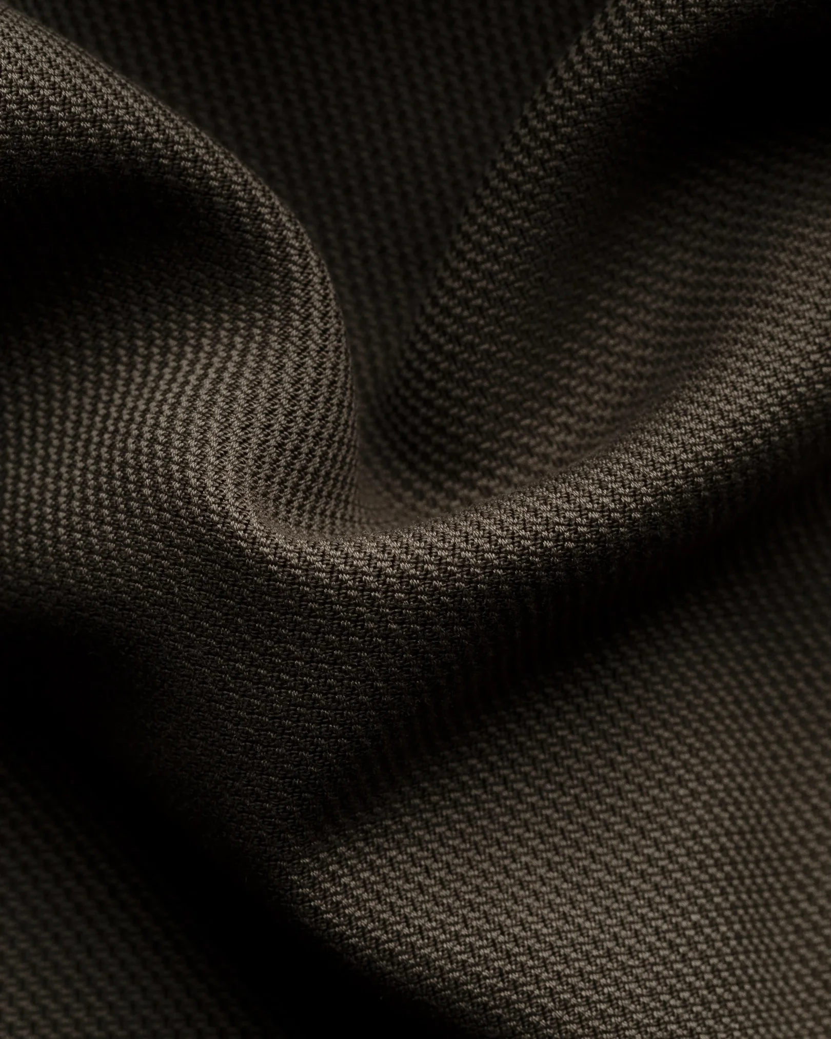 Eton - dark green heavy dobby
