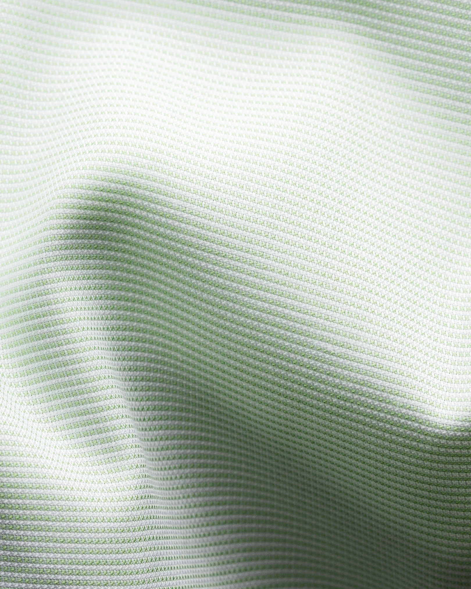 Eton - green twill shirt extreme cut away