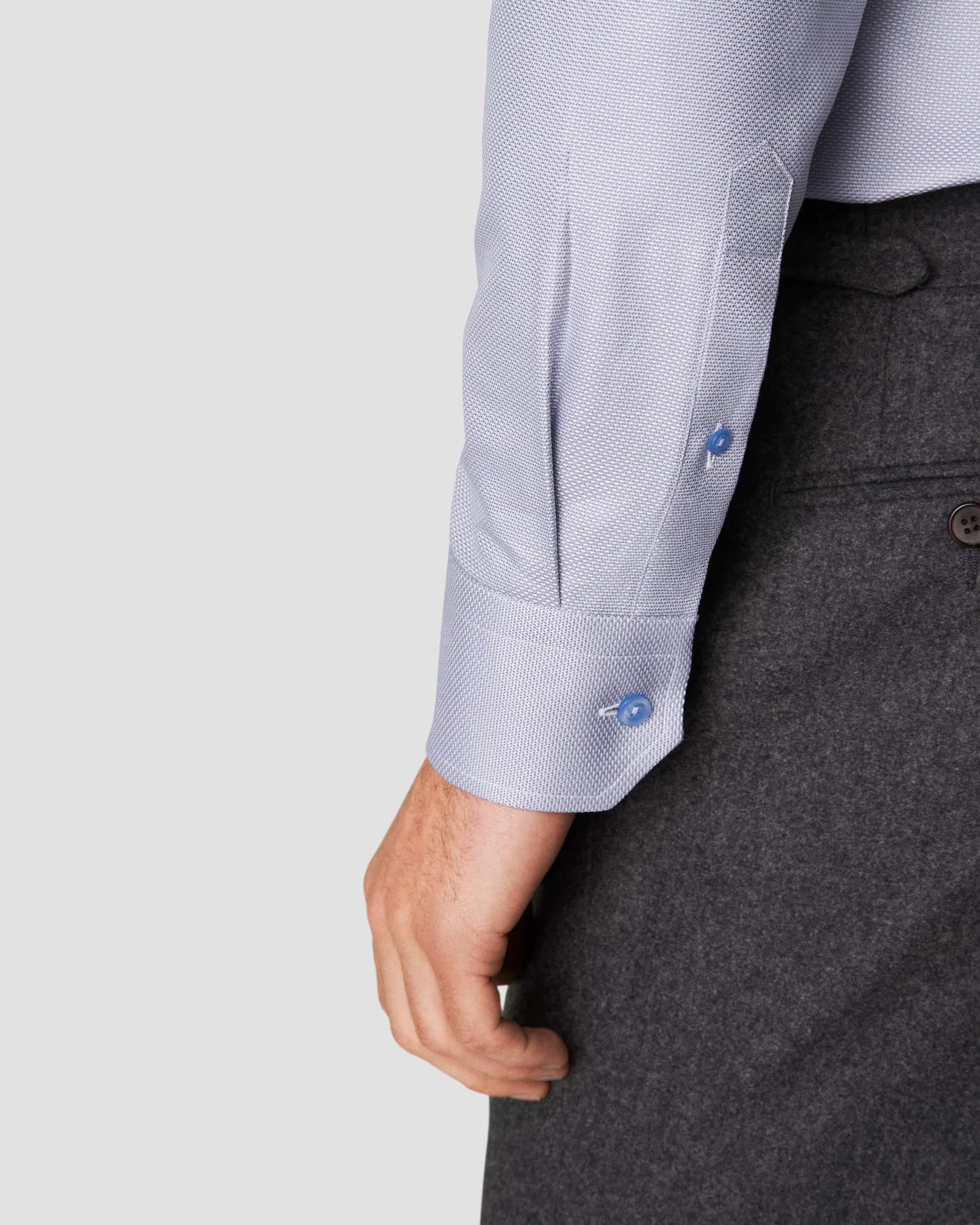 Eton - light blue kingtwill twill