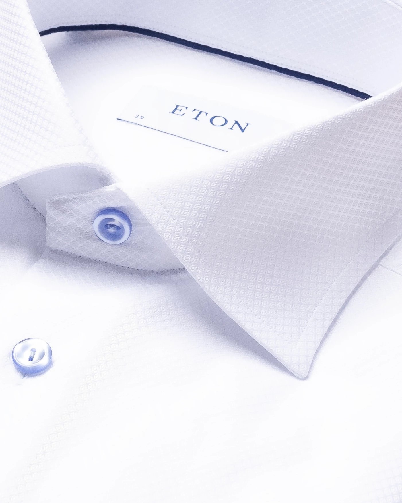 Eton - white dobby shirt