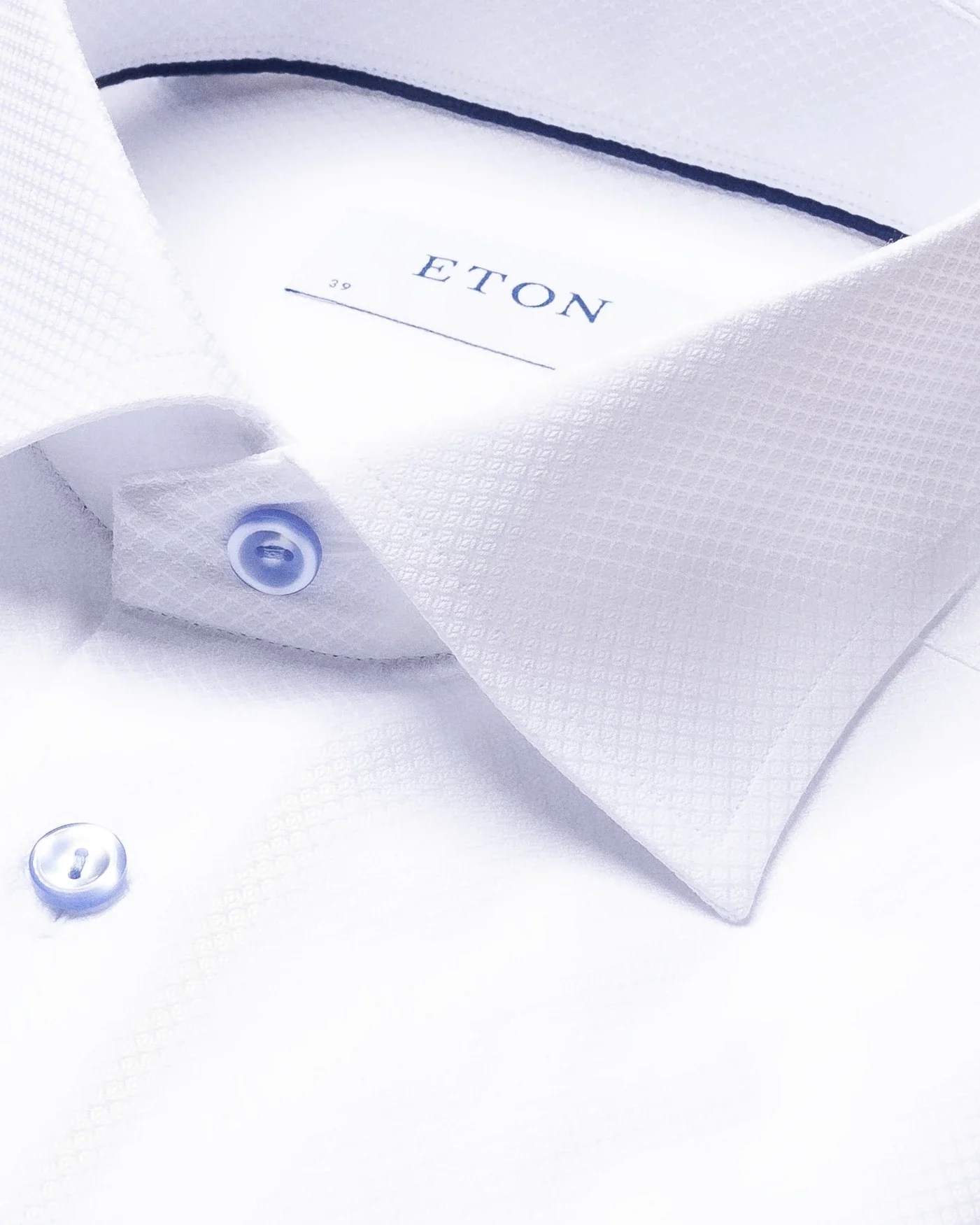 Eton - white dobby shirt