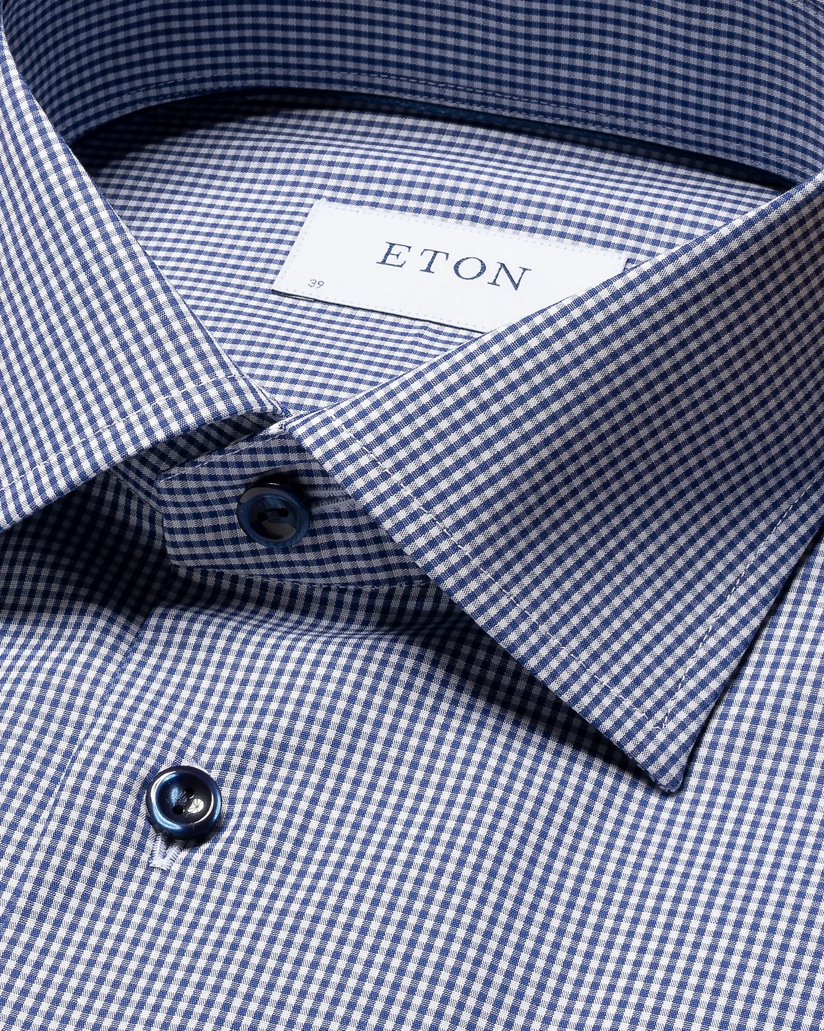 Eton - mid blue poplin cut away single contemporary