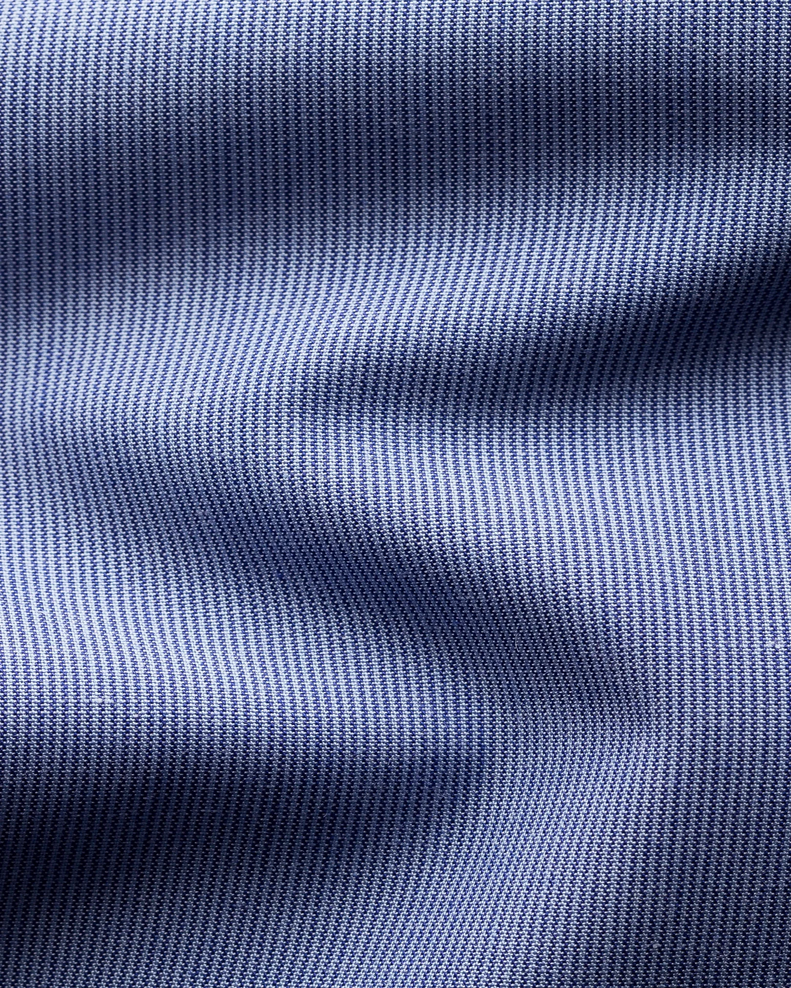 Eton - dark blue poplin cut away single slim