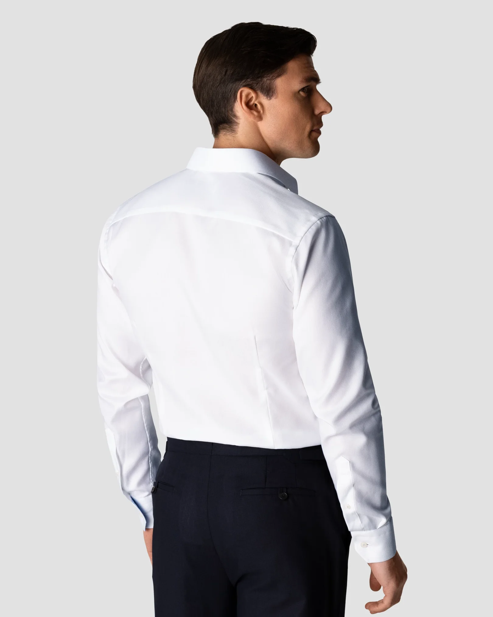 Eton - white pinpoint