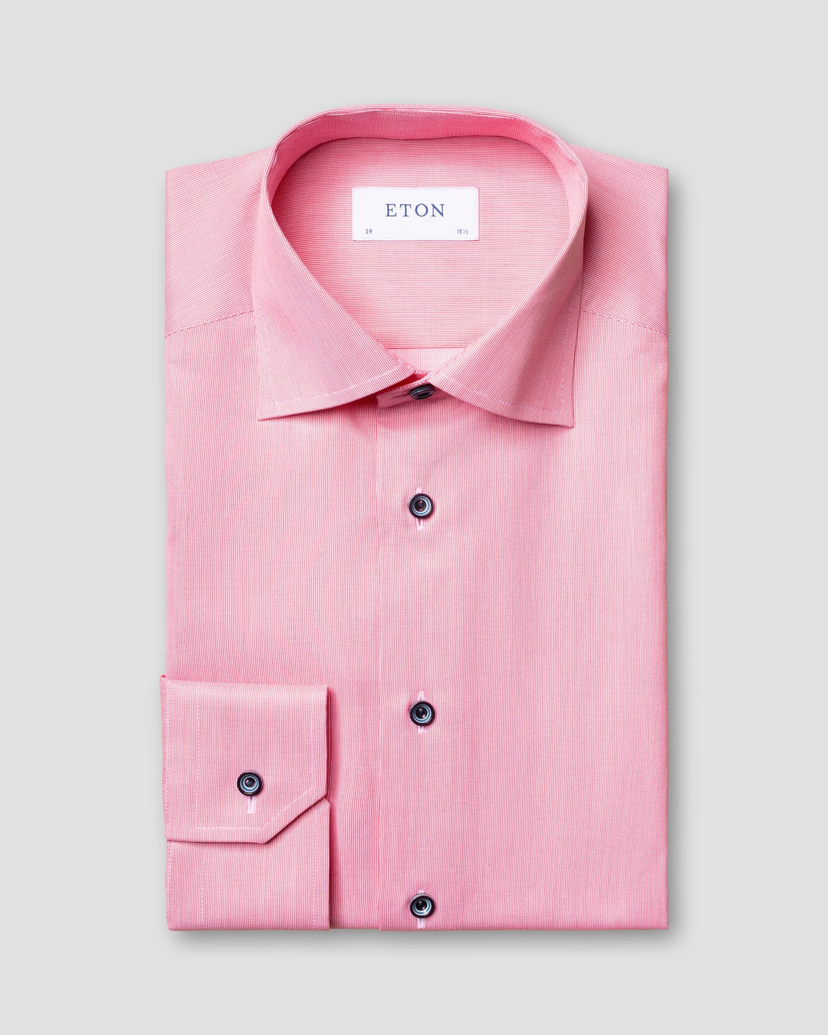 Eton - pastel red shirt