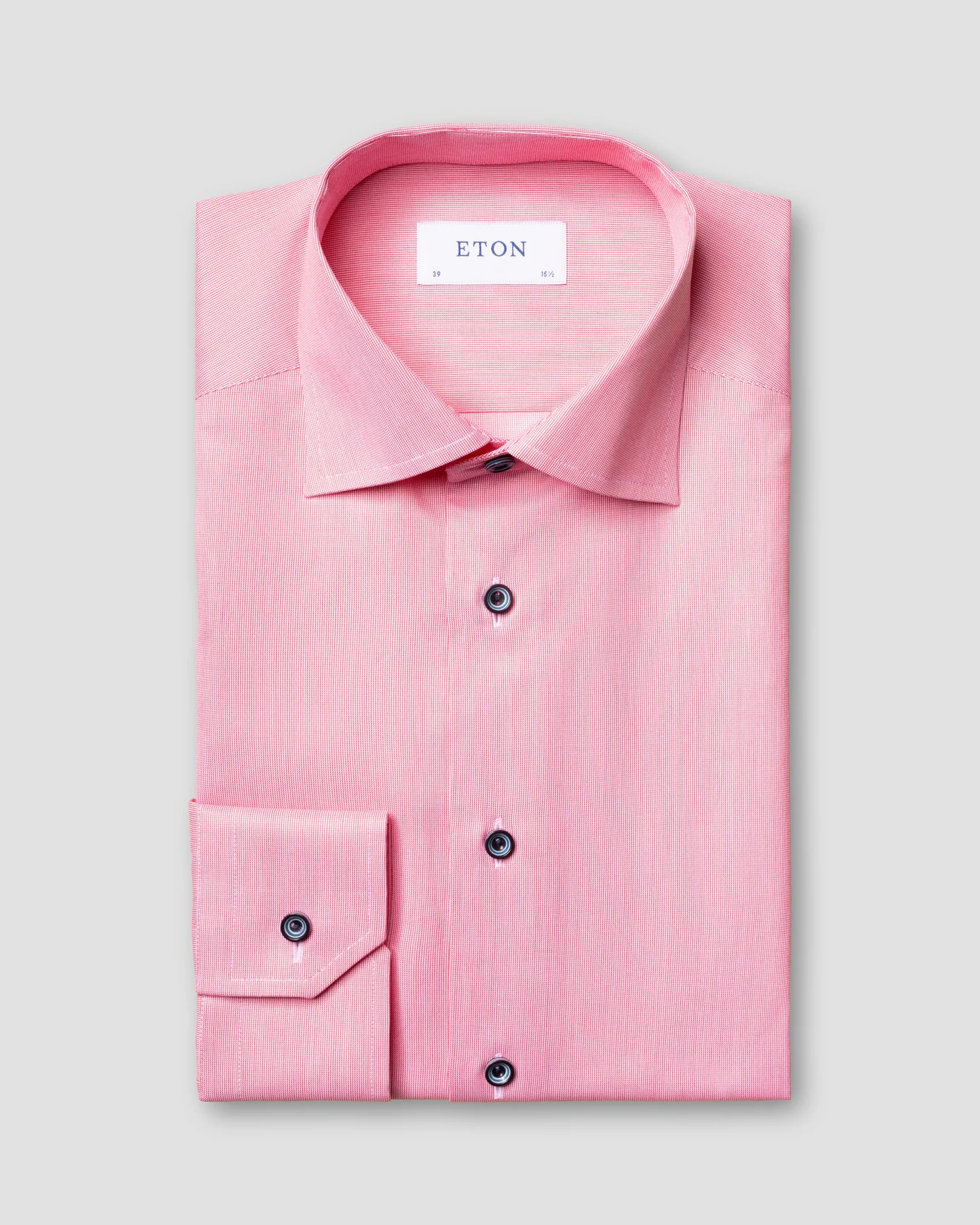 Eton - pastel red shirt