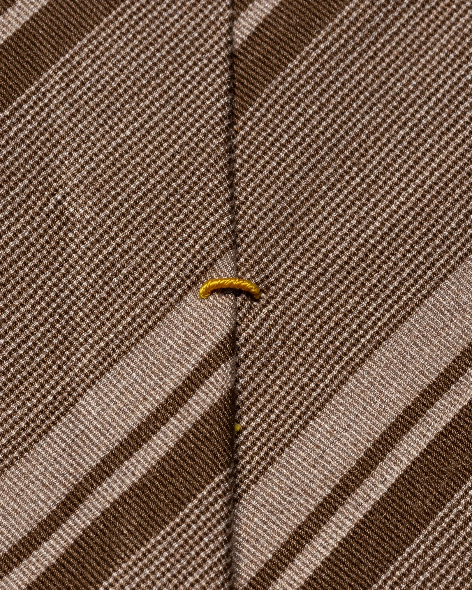 Eton - dark brown cotton silk blend