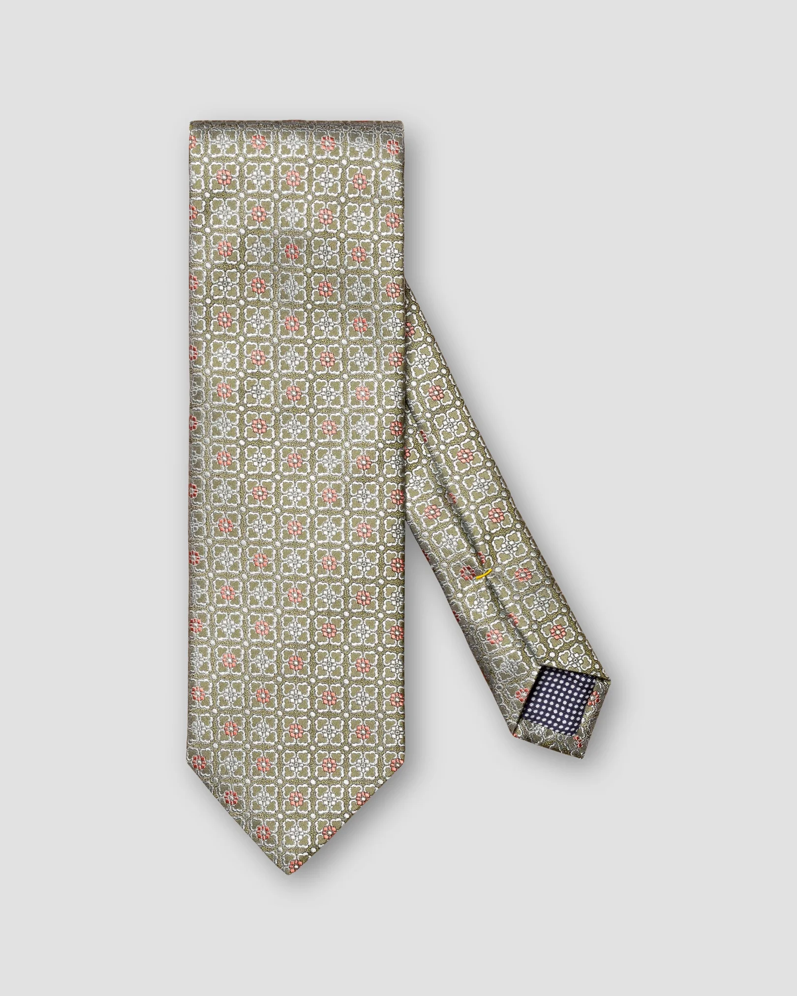 Eton - mid green micro flower print
