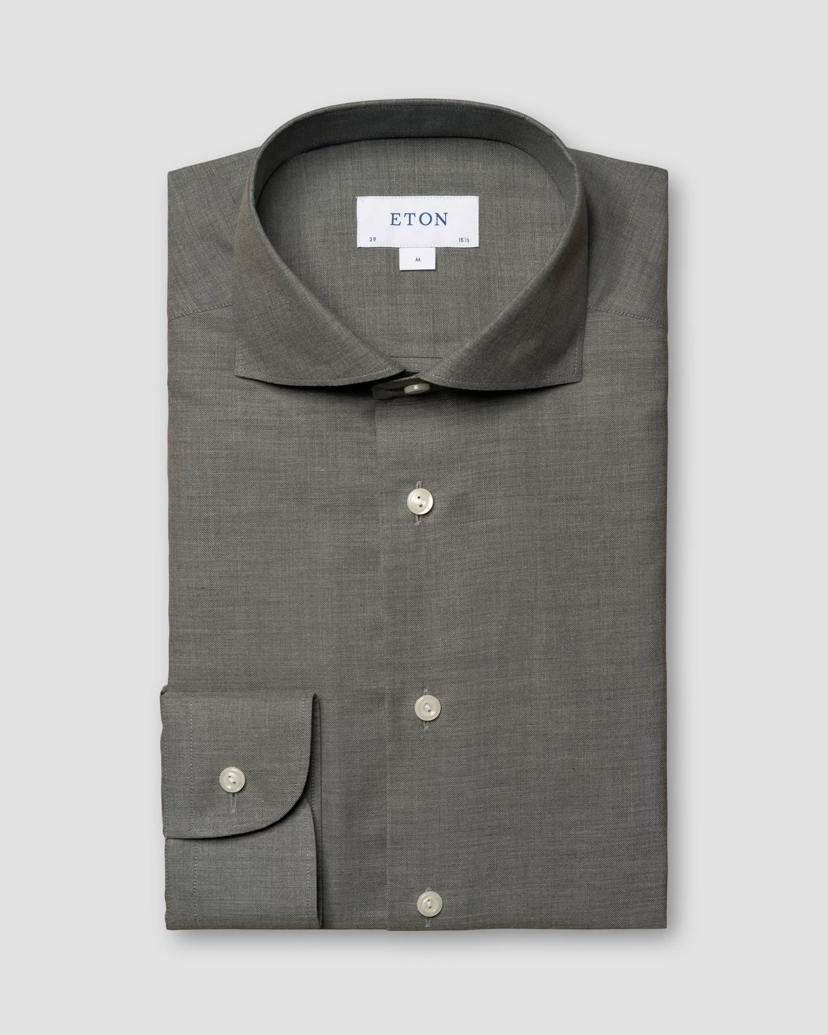Eton - mid grey flanell