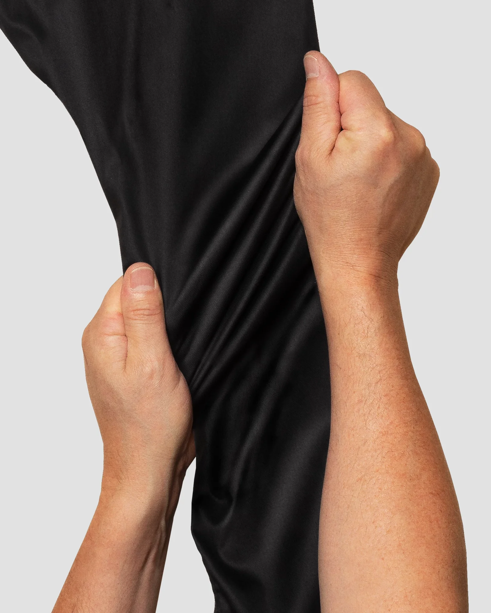 Eton - black twill stretch shirt