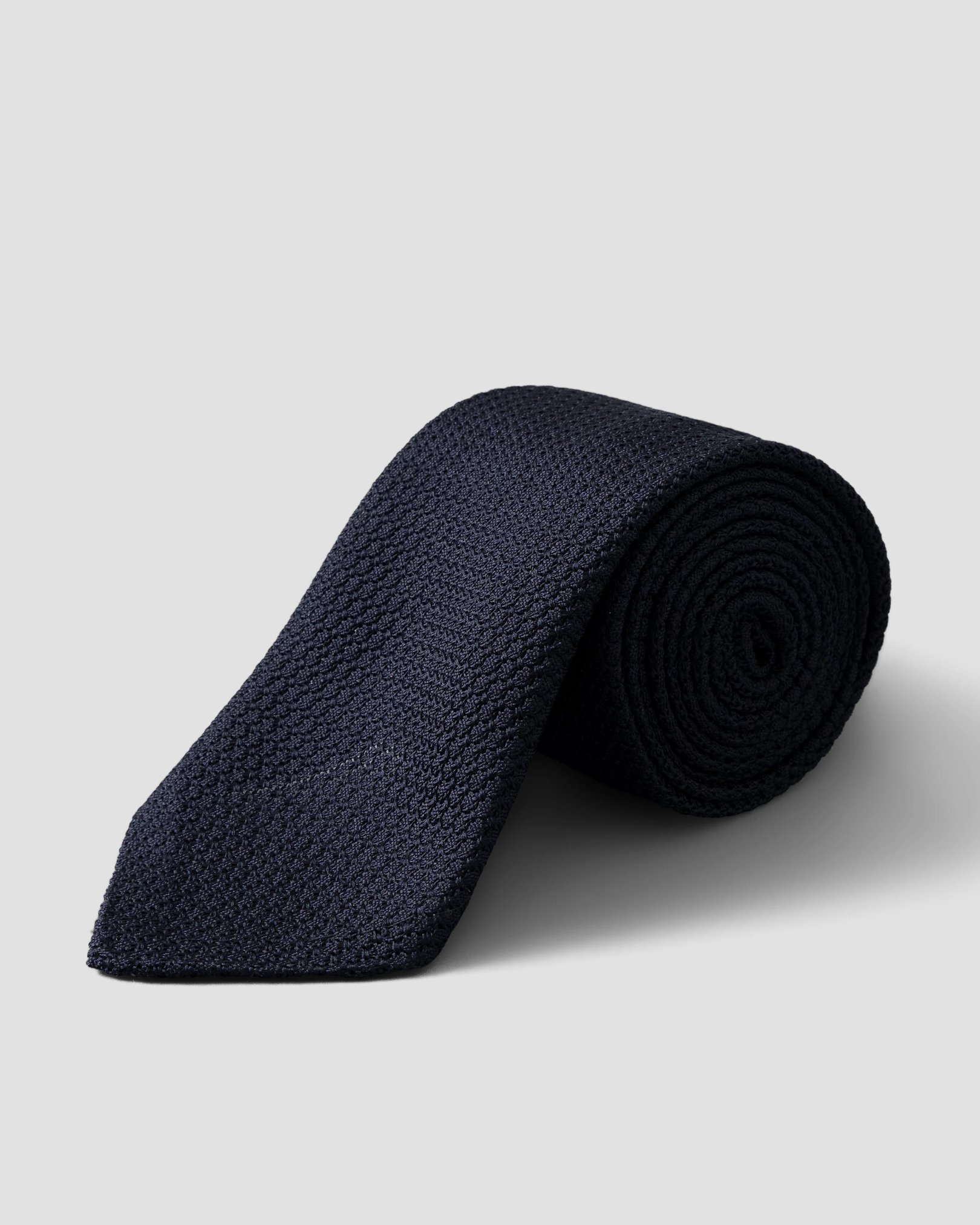 Eton - Dark Blue Grenadine Tie