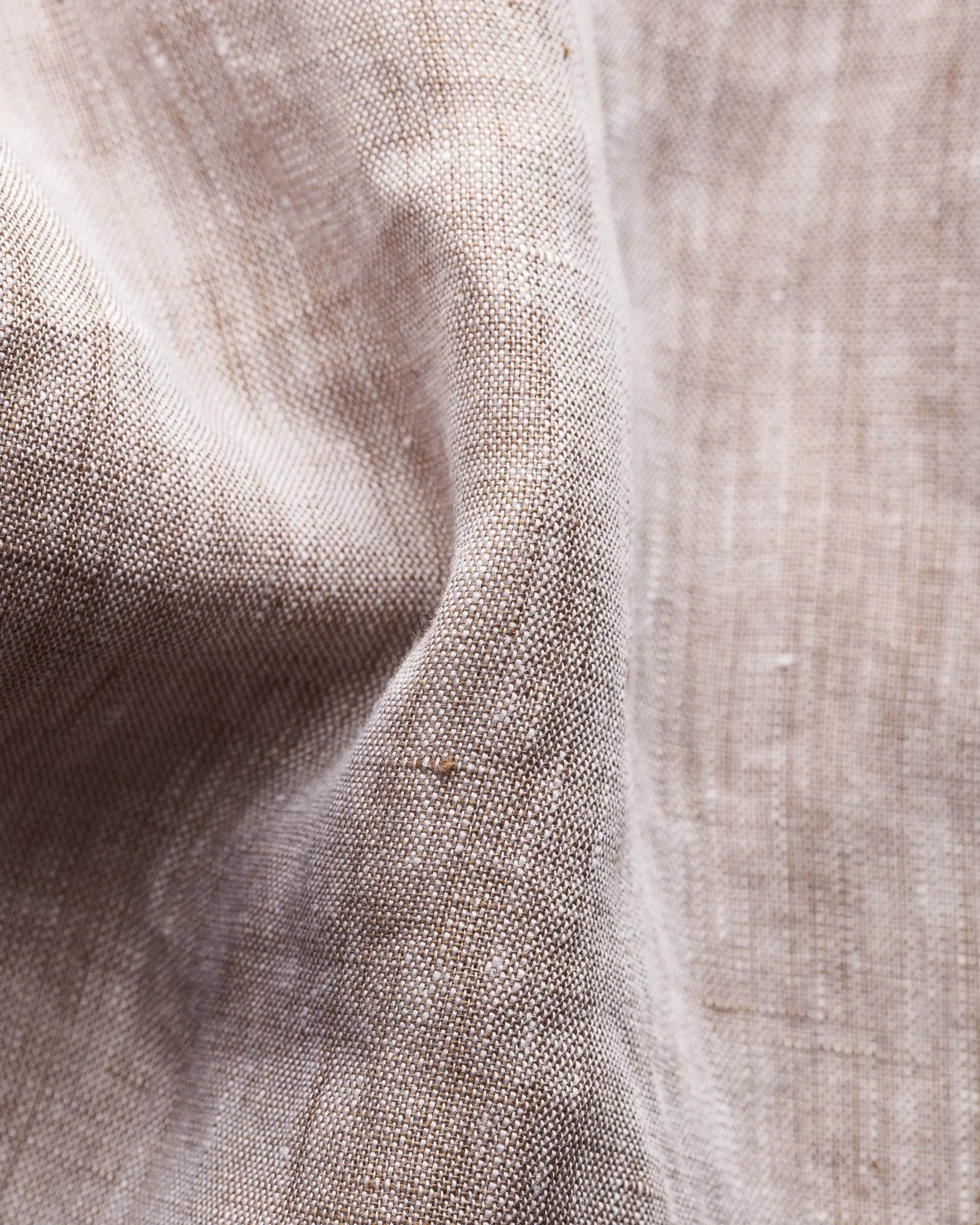 Eton - brown linen shirt