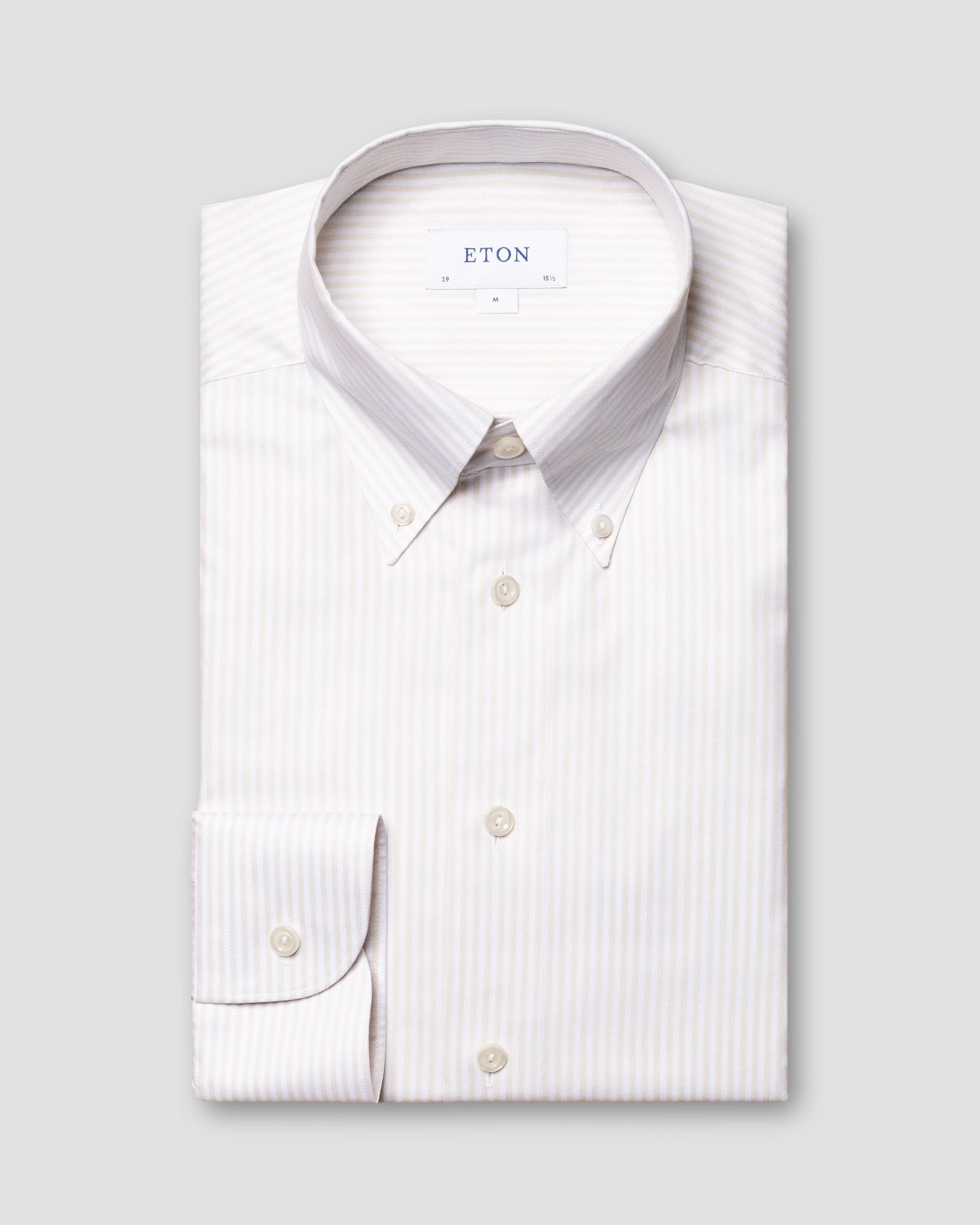 Eton - beige fine oxford