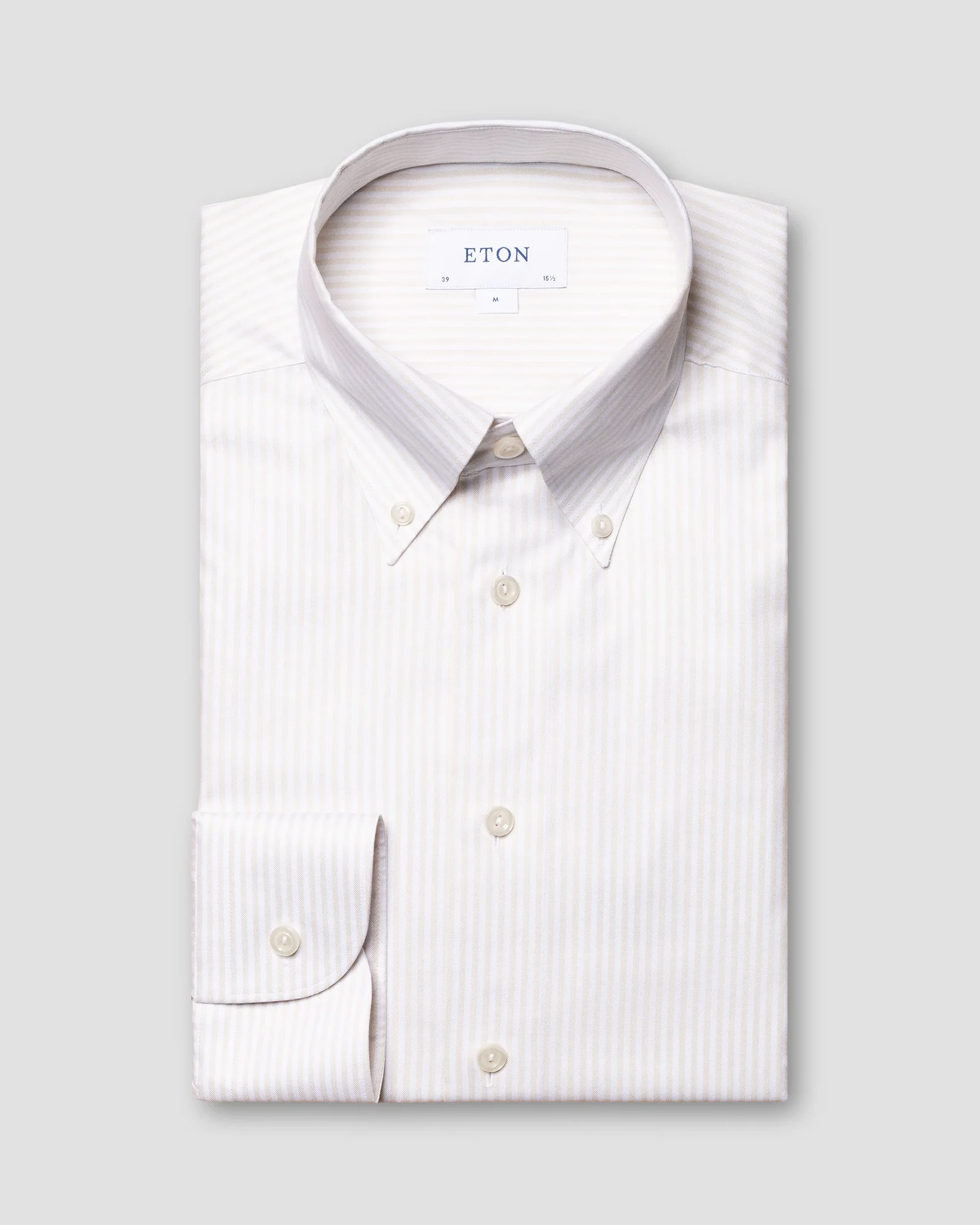 Eton - beige fine oxford