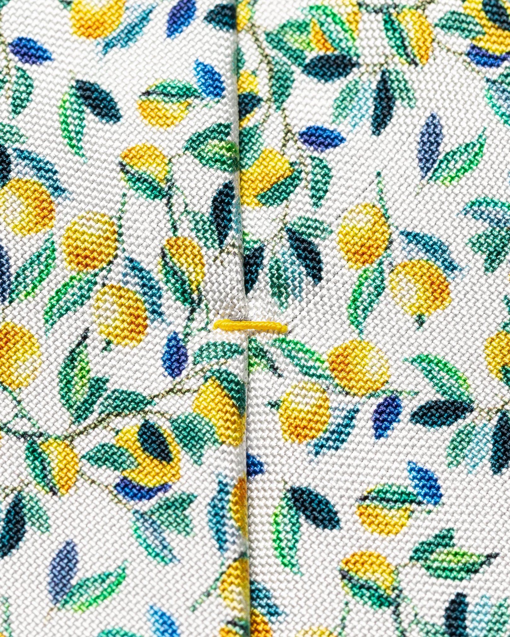 Eton - lemon print tie