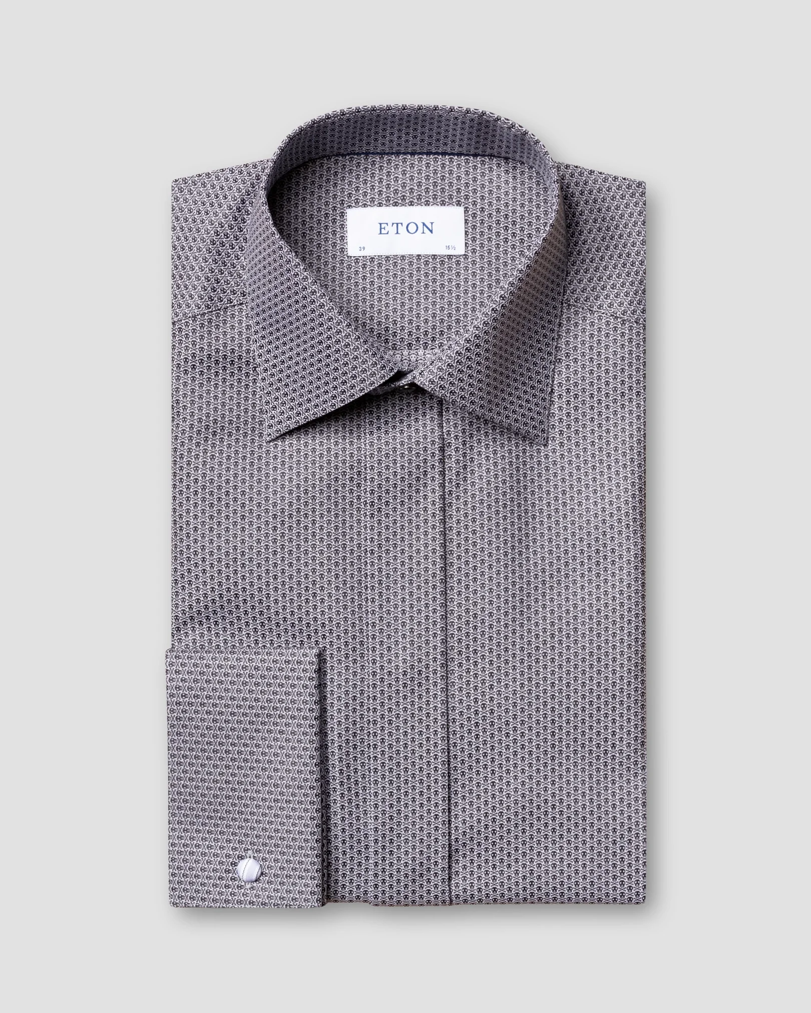 Eton - skulls evening shirt