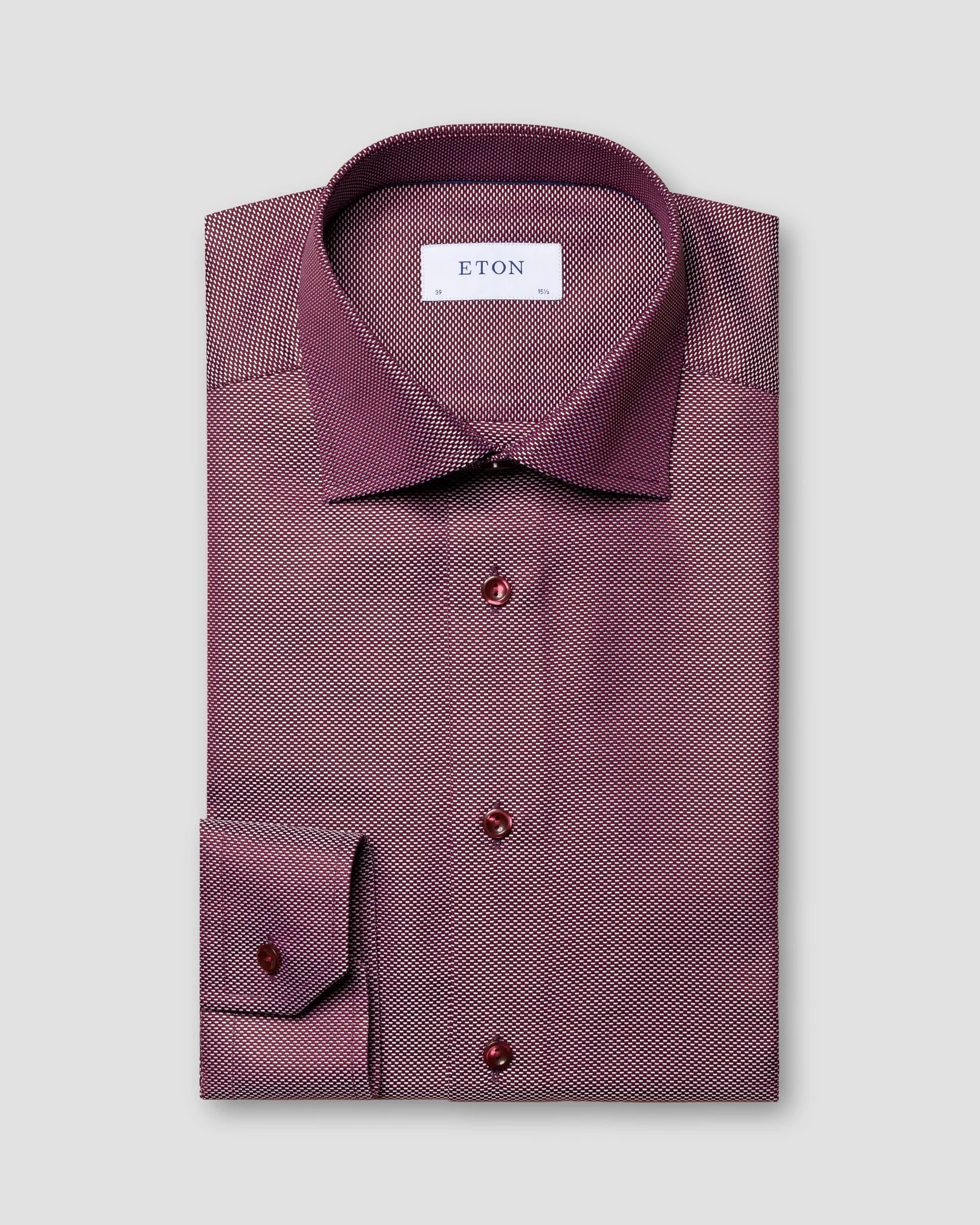 Eton - red kingtwill cut away