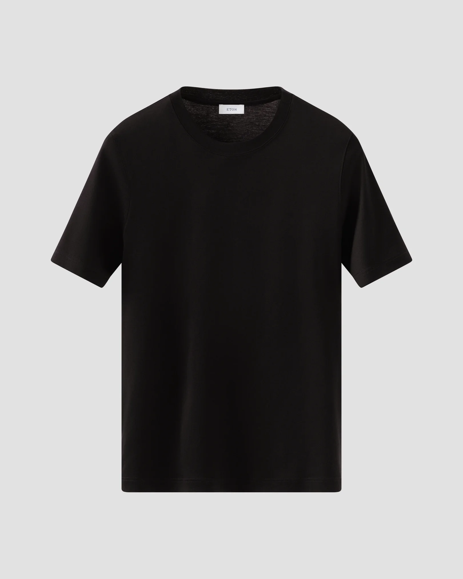 Eton - T-Shirt aus einfarbigem Filo di Scozia