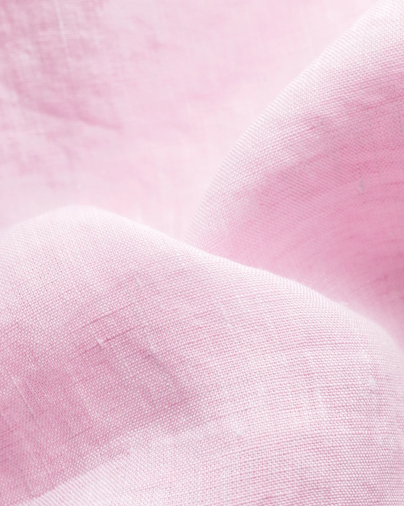 Eton - pink linen polo shirt short sleeve