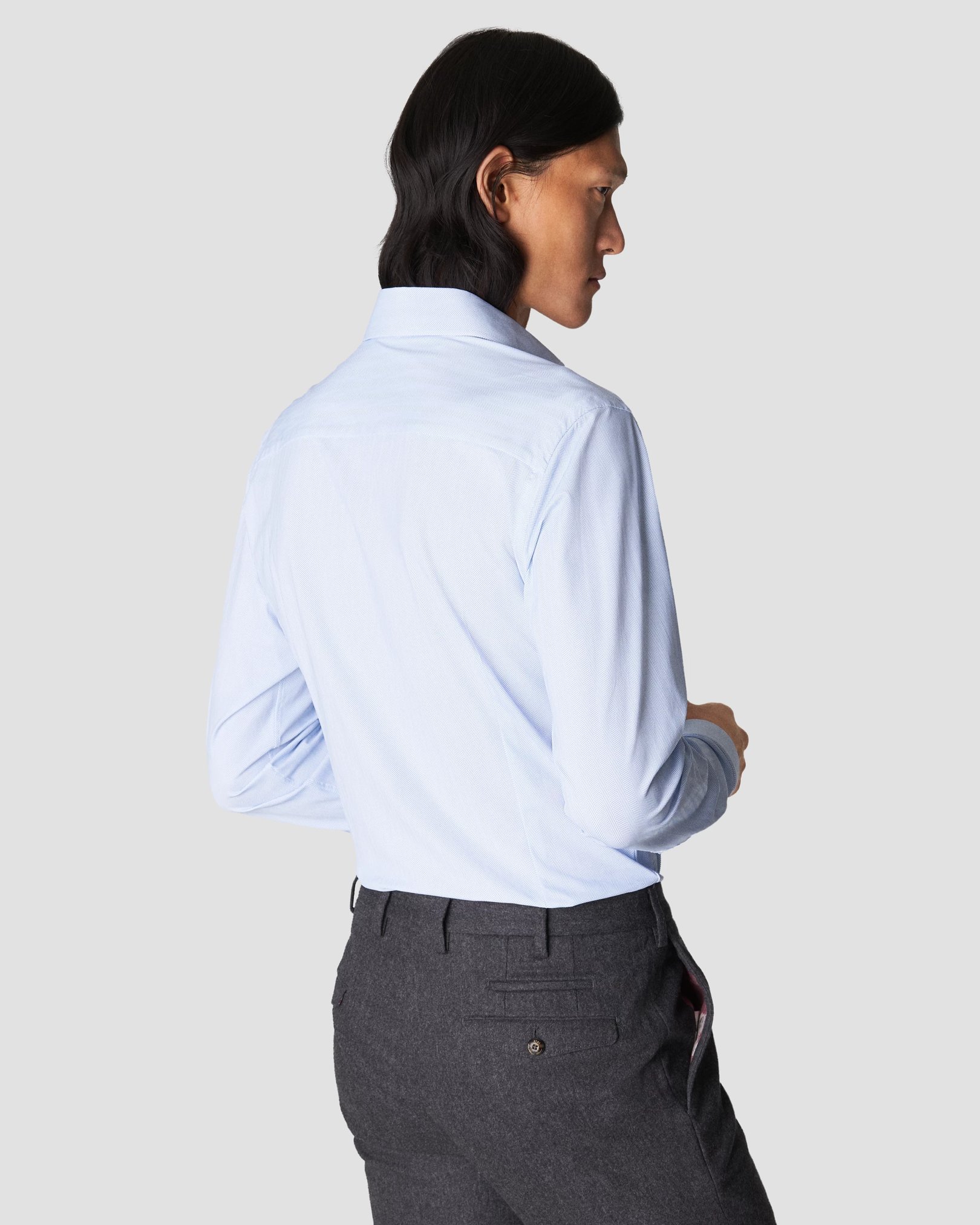 Eton - light blue 4 waystretch