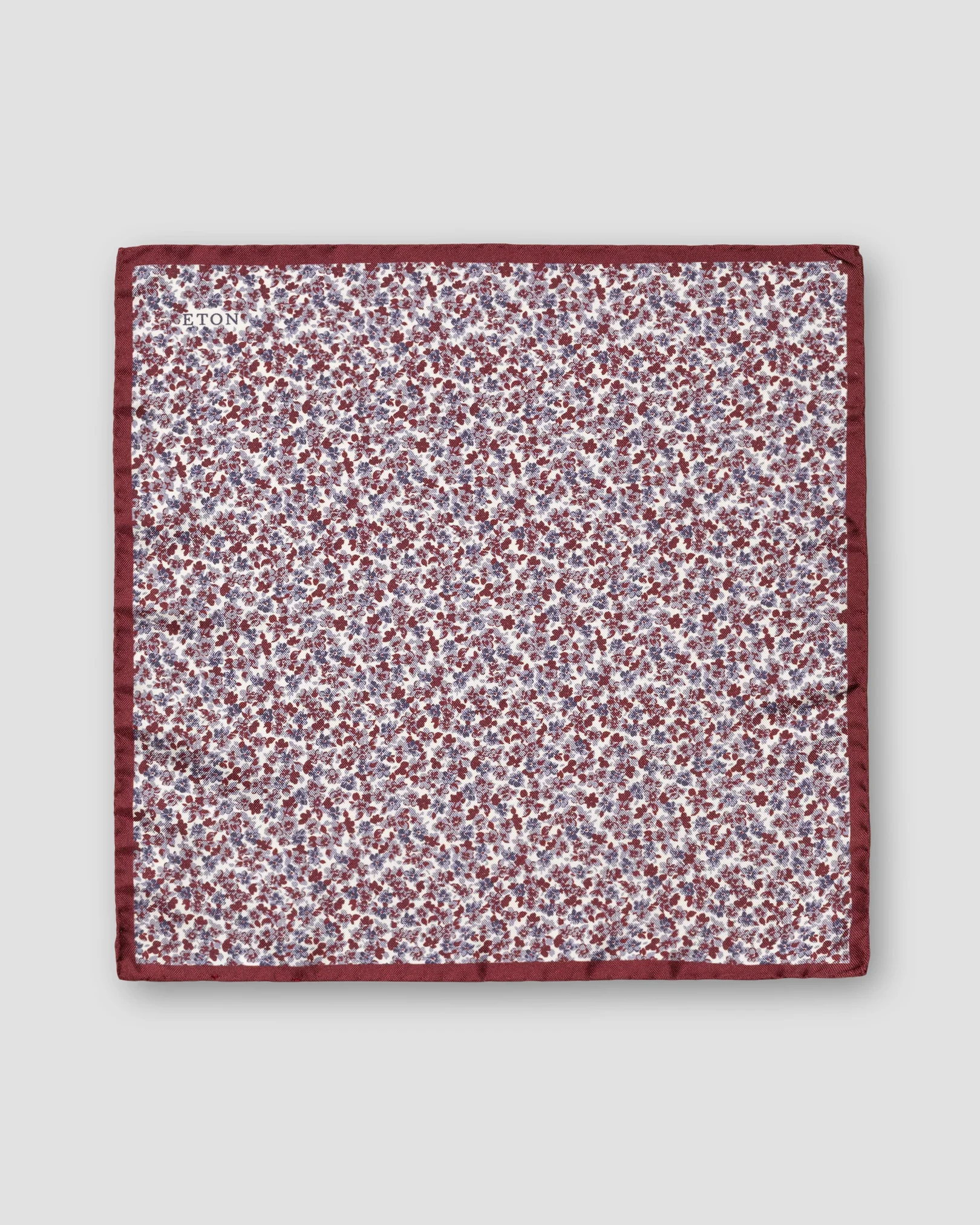 Eton - dark purple pocket square