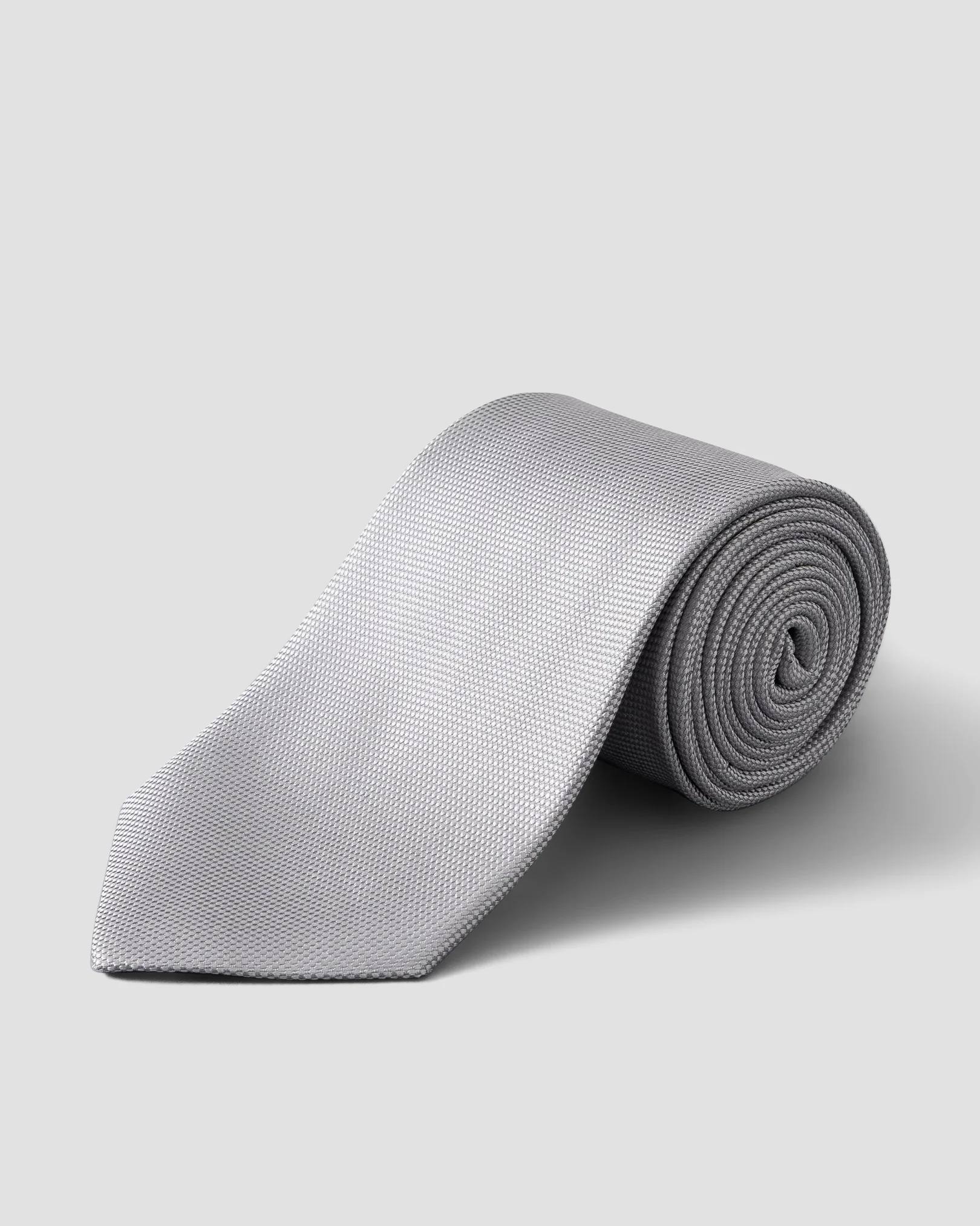 Eton - Grey Basketweave Tie