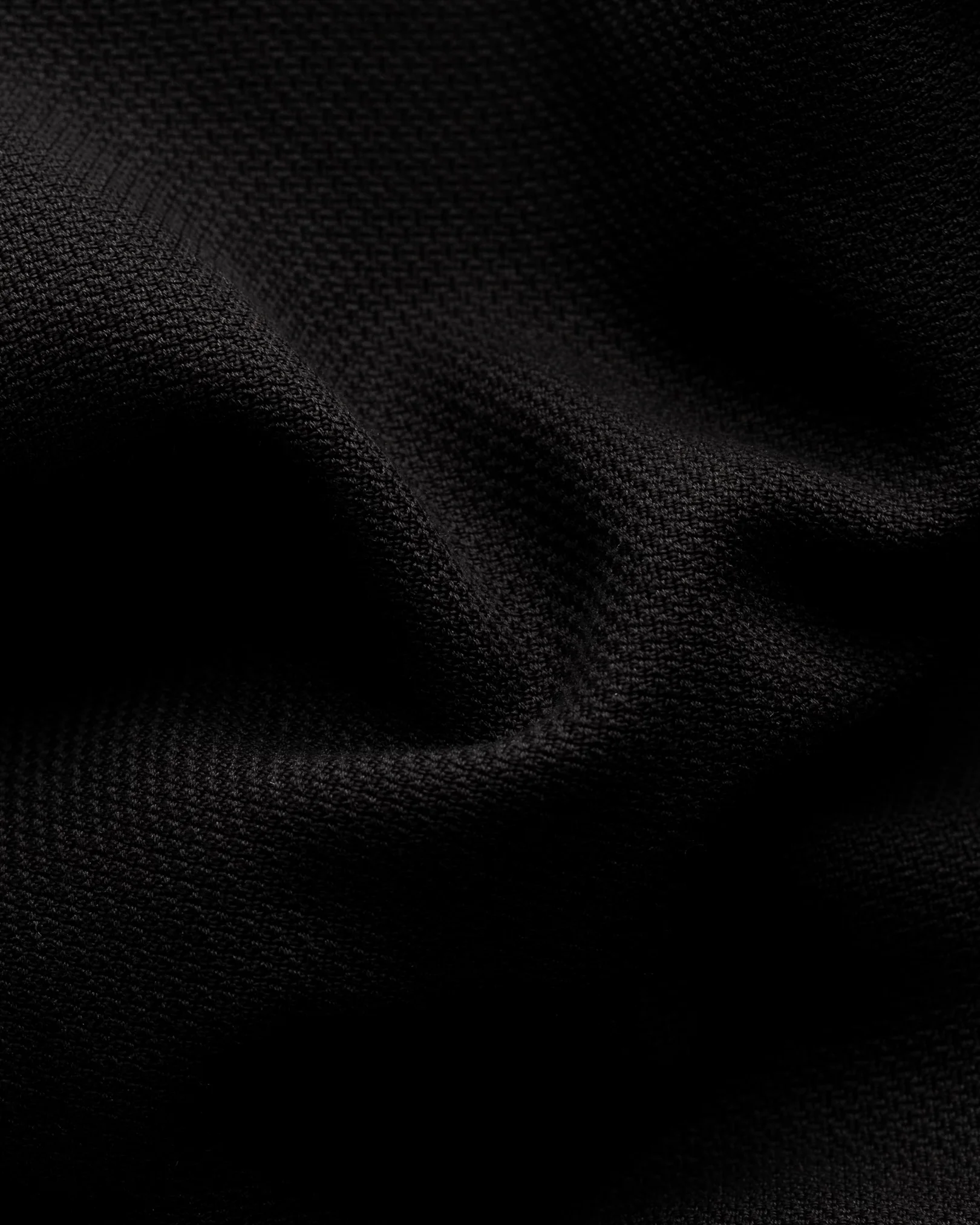Eton - black heavy dobby