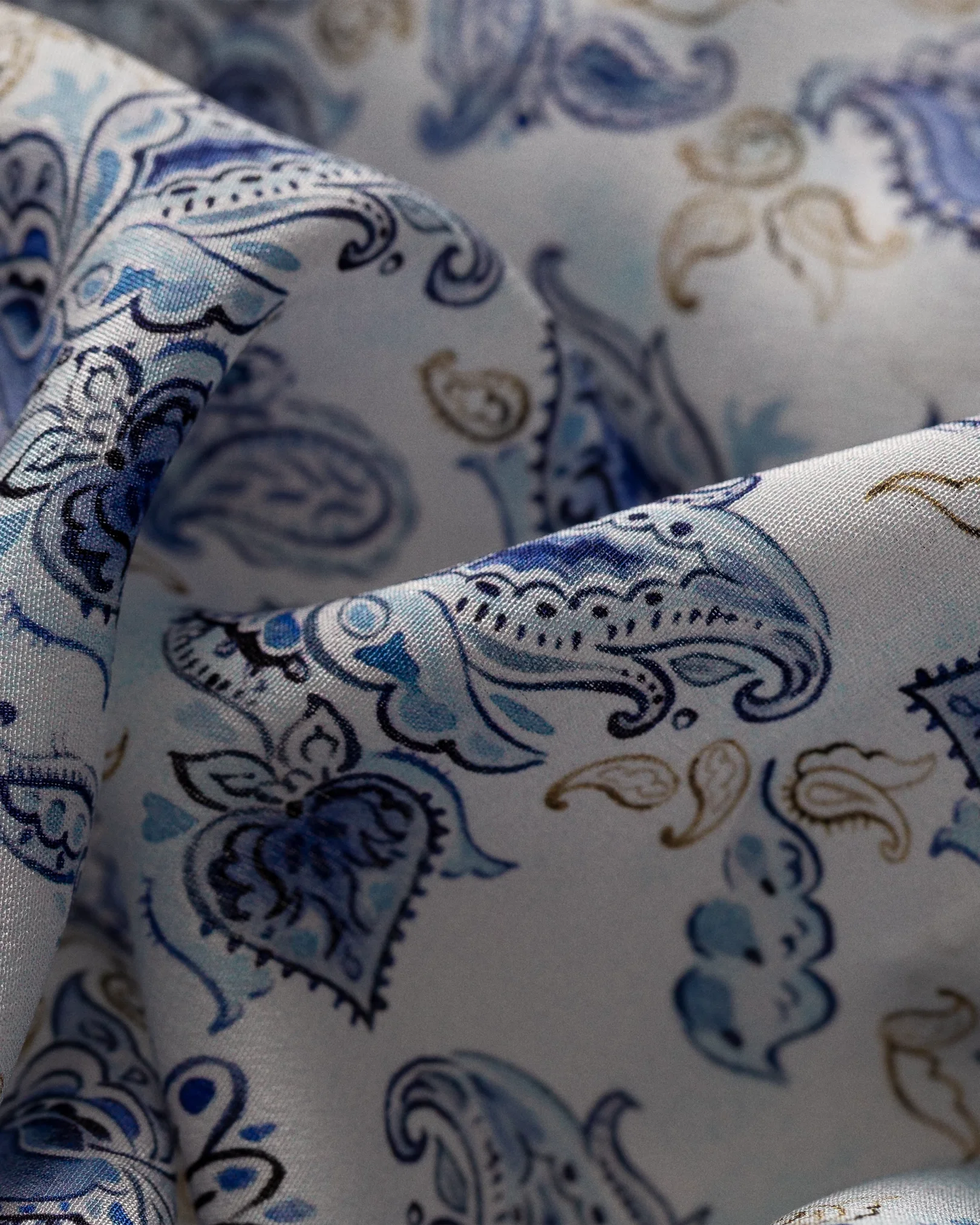 Eton - water colour paisley bandana