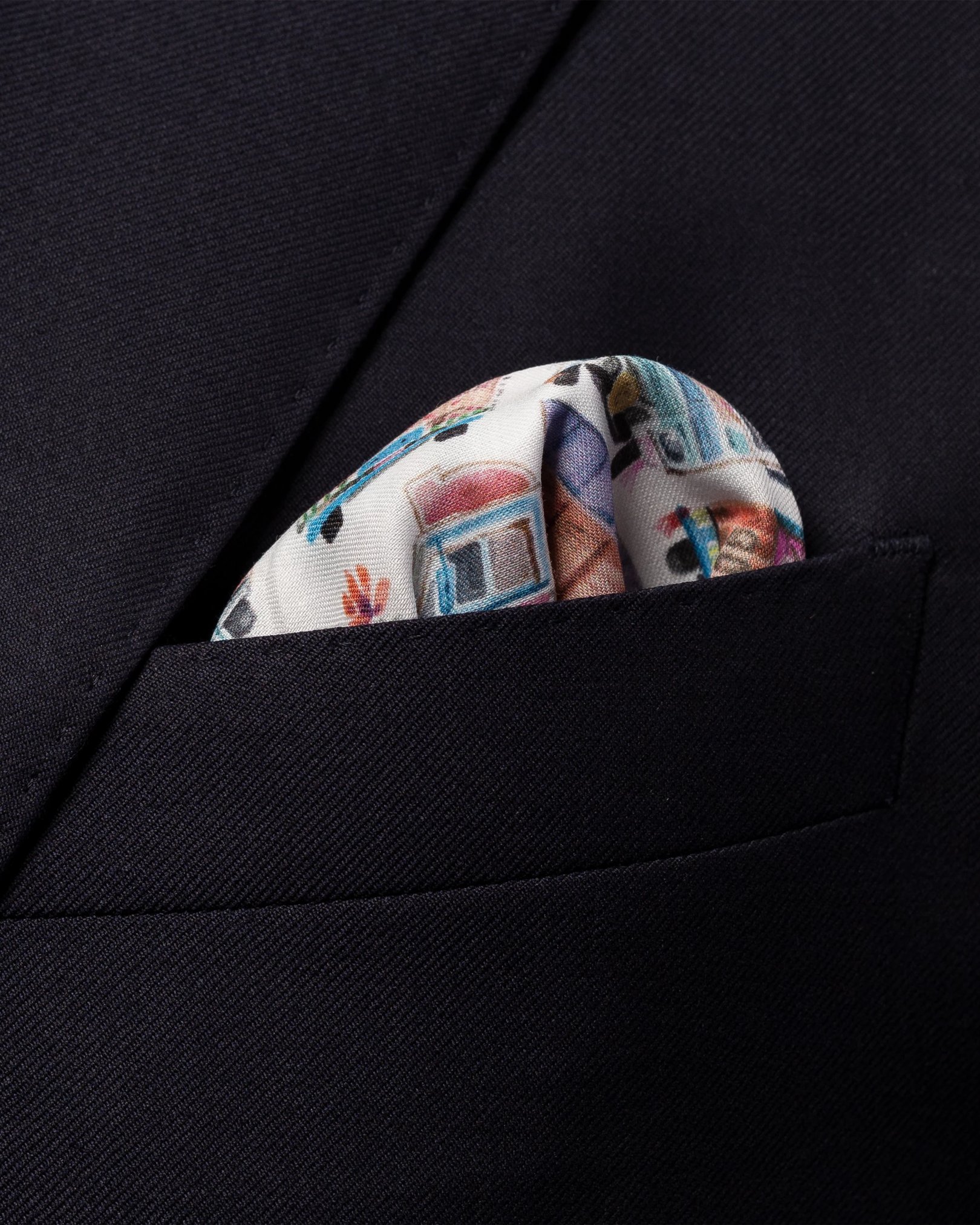 Eton - eton trucks pocket square