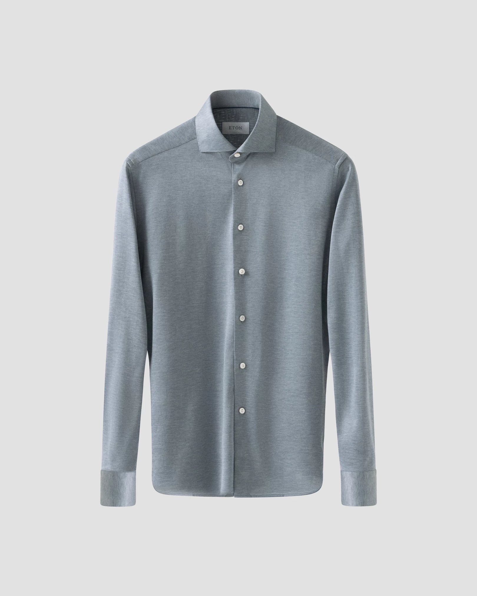 Eton - Filo di Scotia Knitted Jaquard Shirt