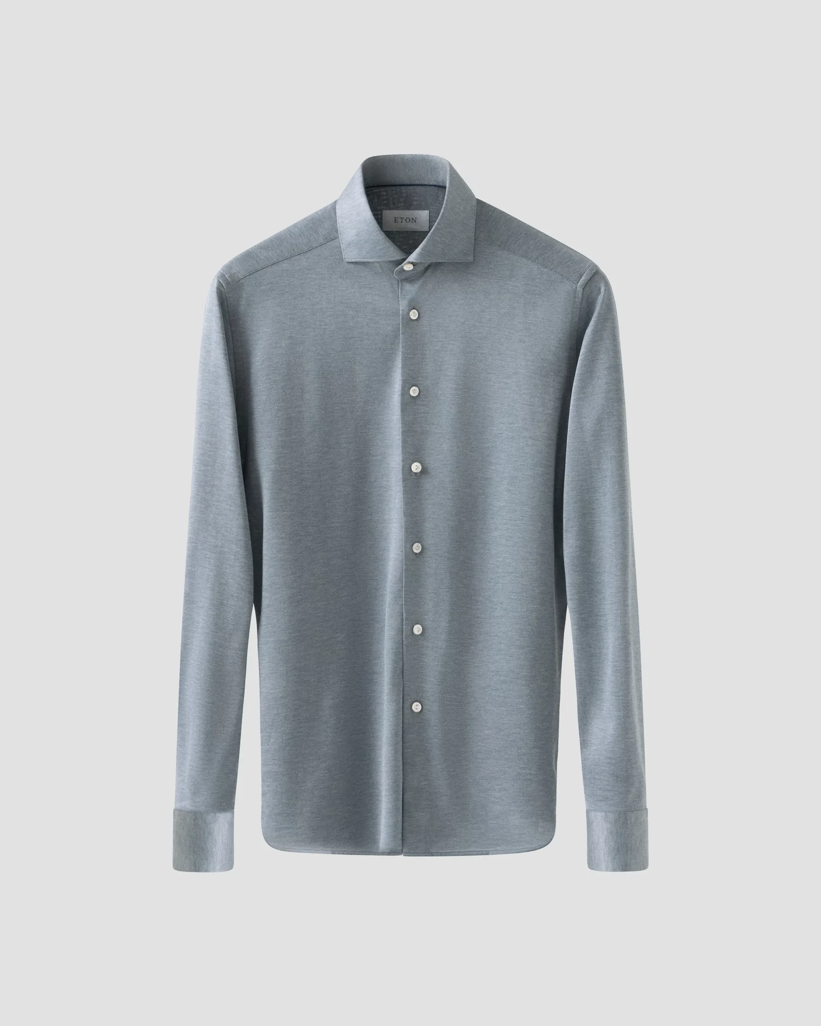 Eton - Filo di Scotia Knitted Jaquard Shirt