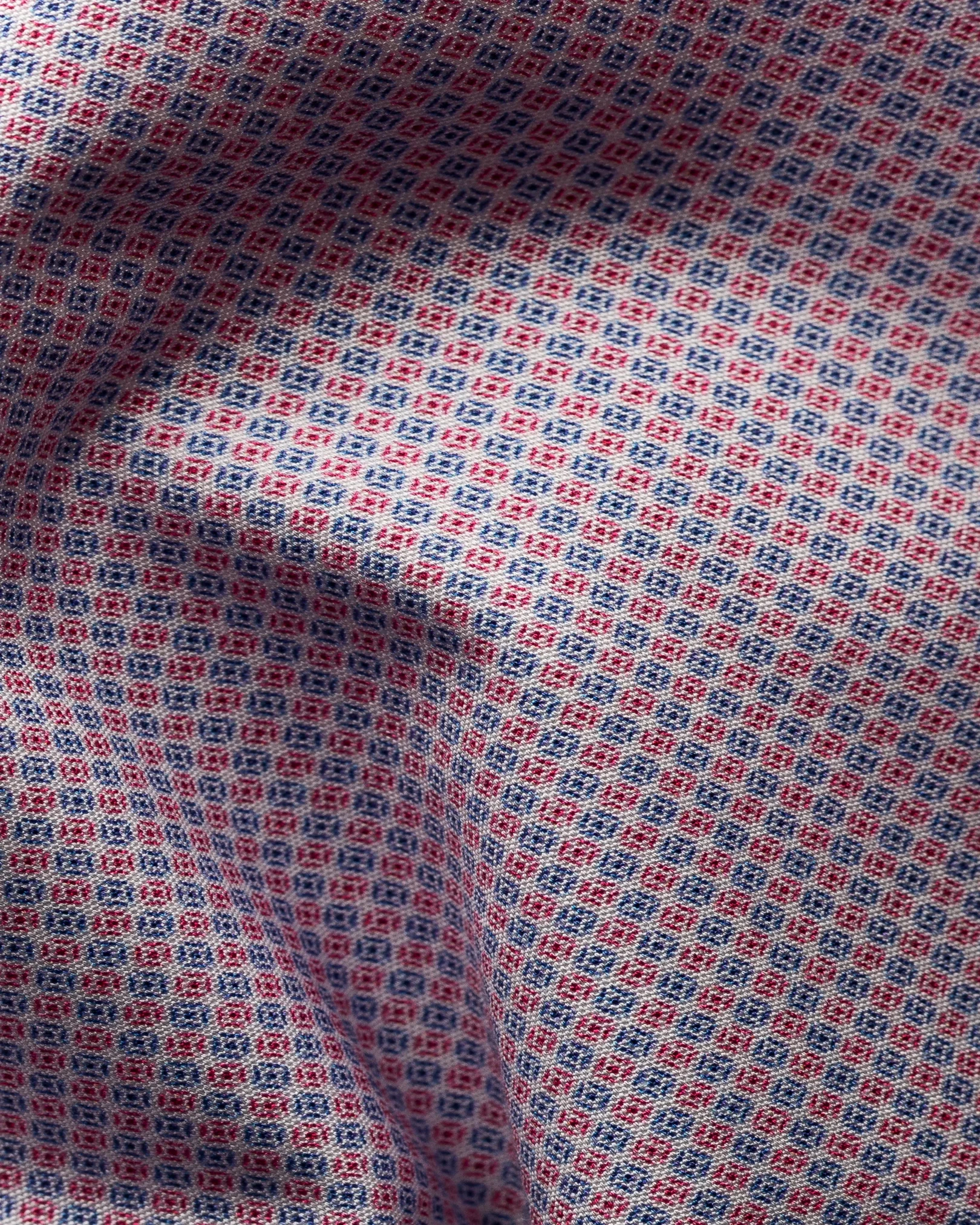 Eton - red micro print shirt