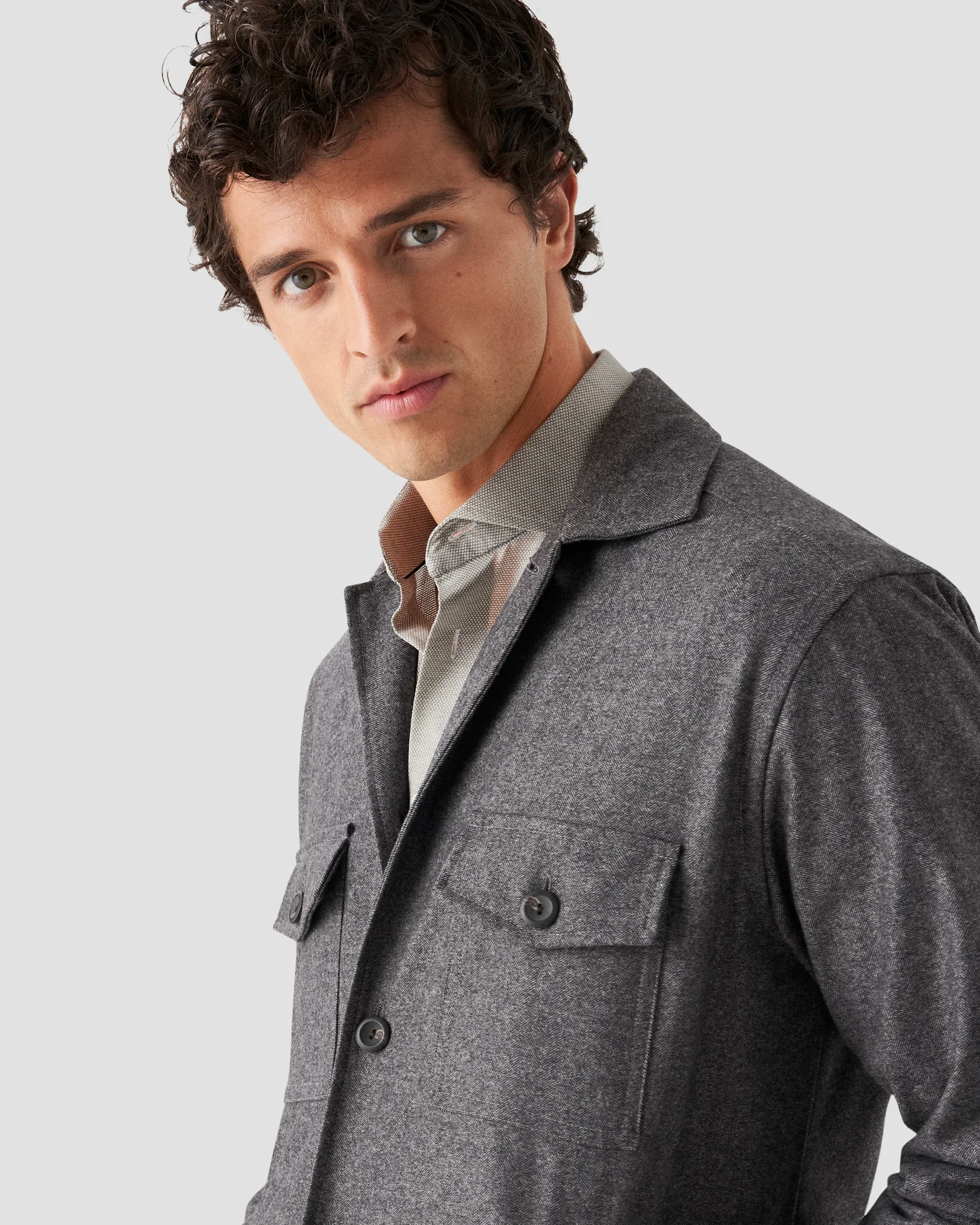 Eton - mid green knit king