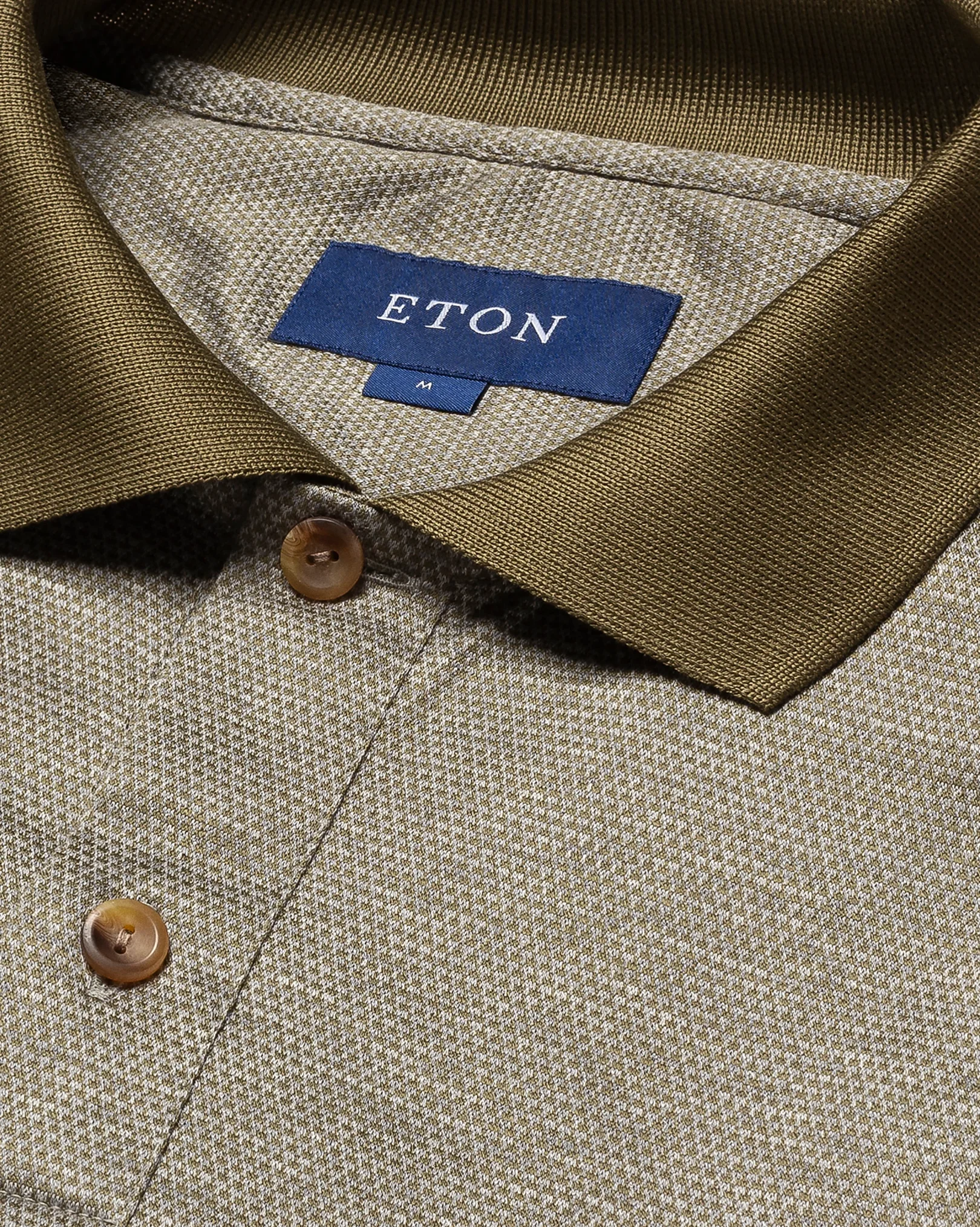 Eton - light green knit jaquard knitted