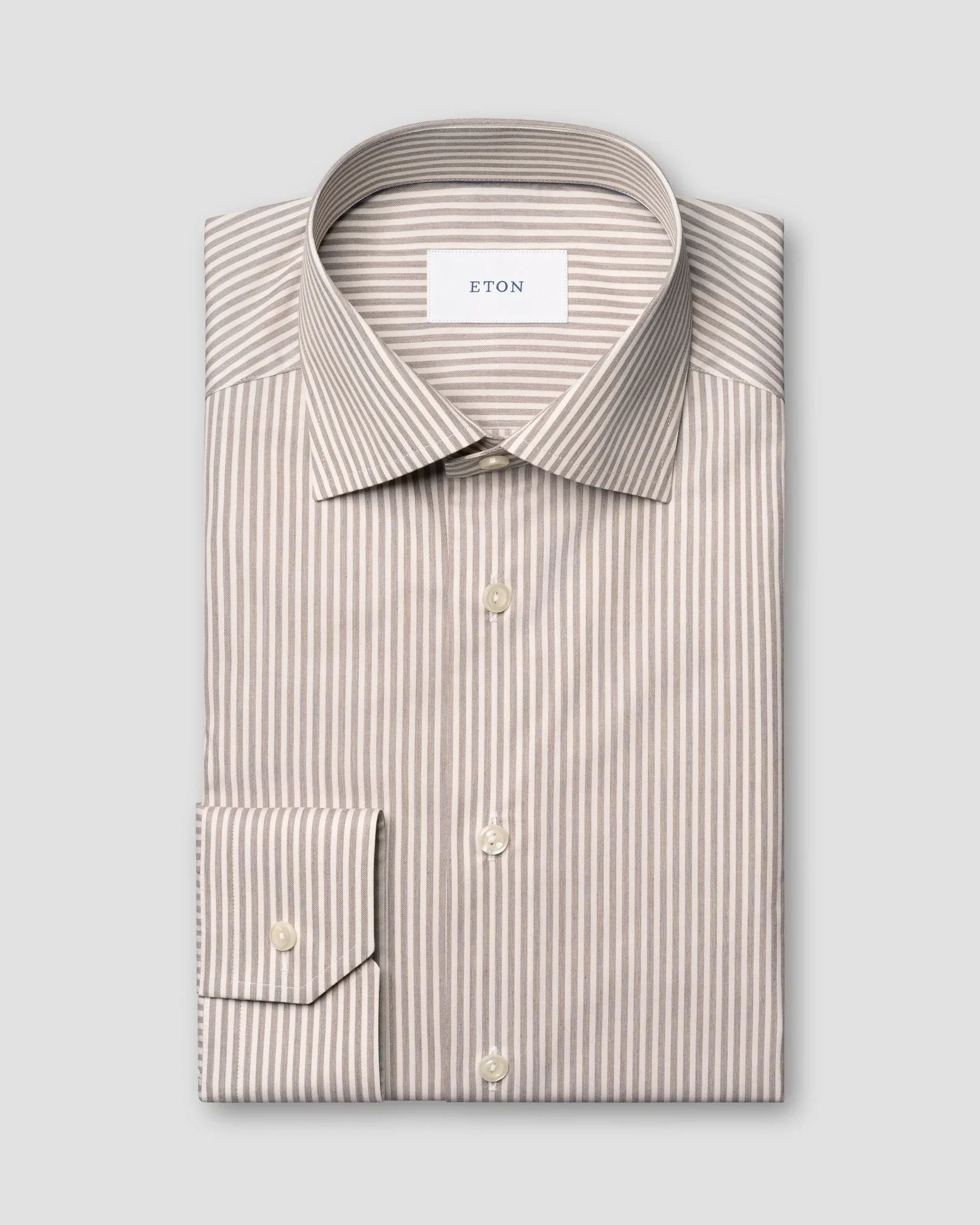 Eton - Gestreiftes Hemd aus feinem Twill
