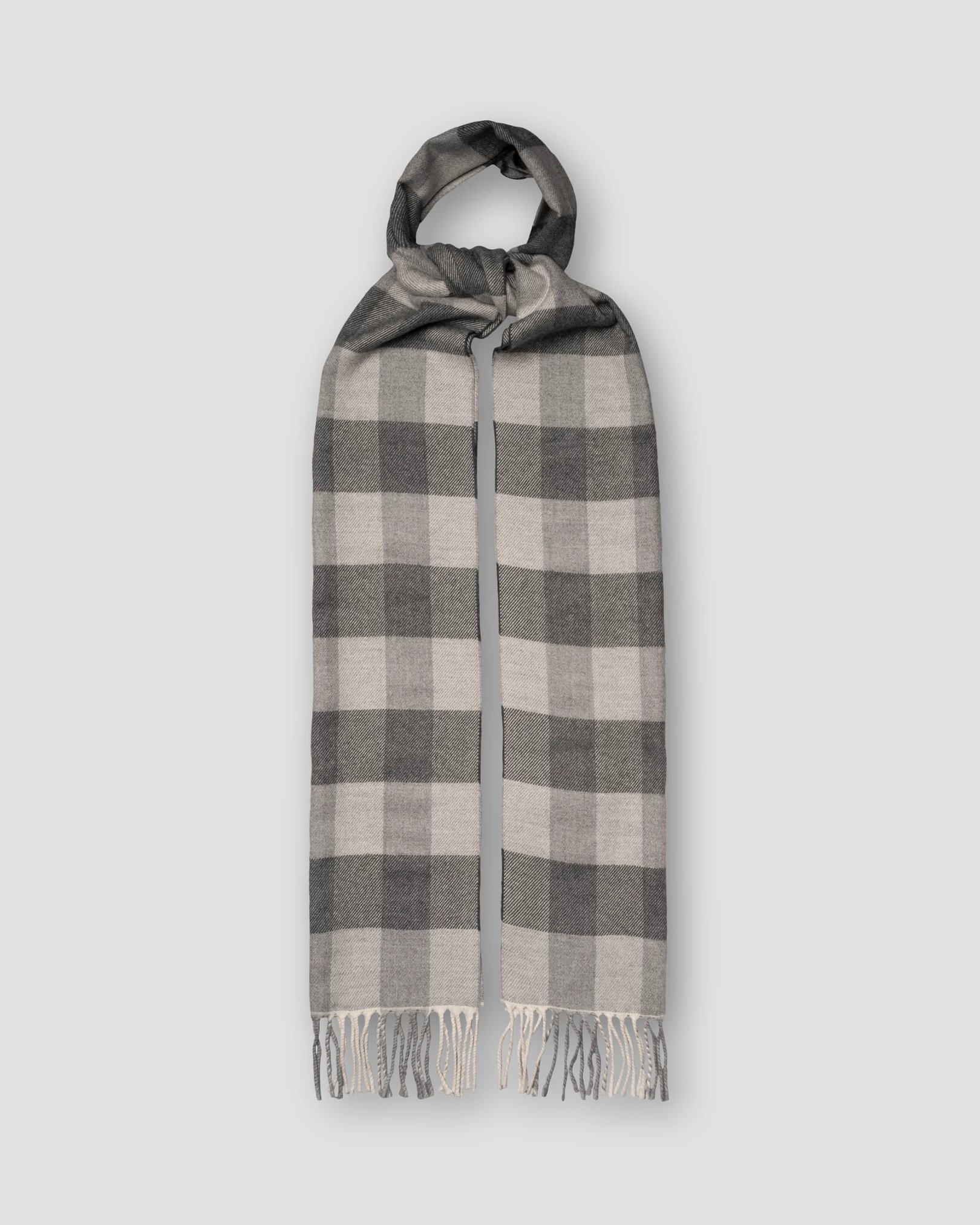 Eton - Check Merino Wool Scarf